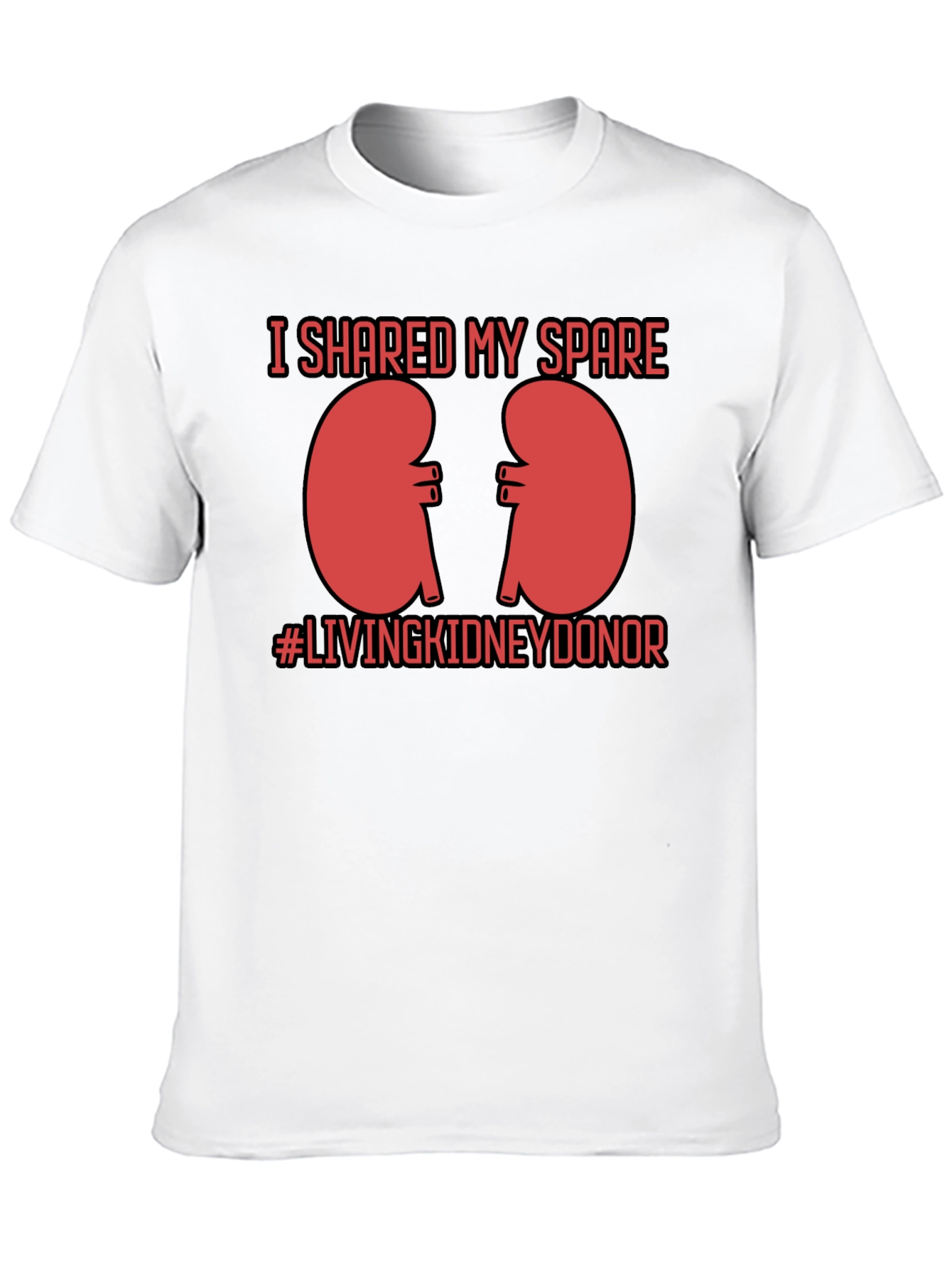 Black Kidney Donor Awareness T-Shirt view 10