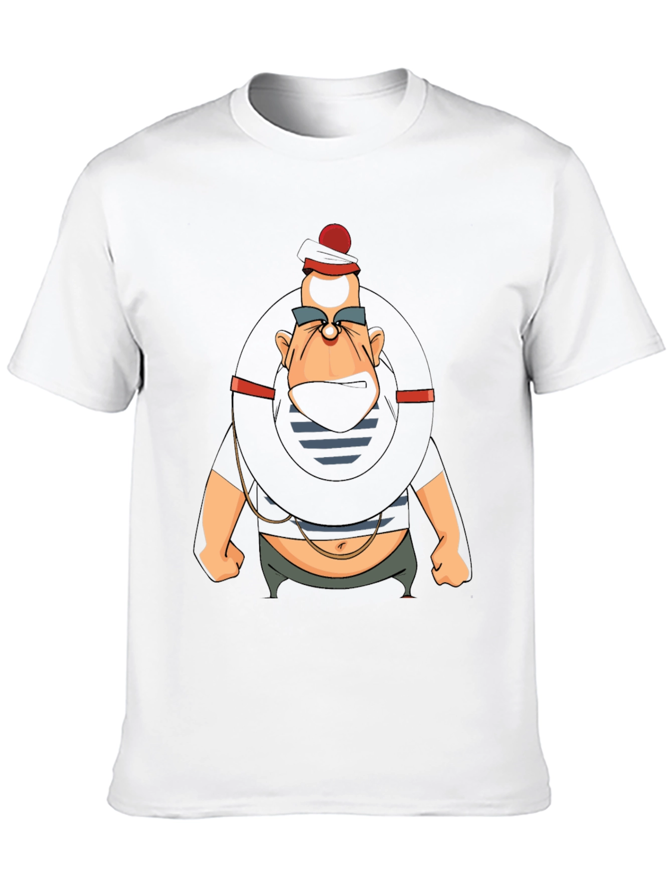 Black Cartoon Villain Graphic T-Shirt view 10