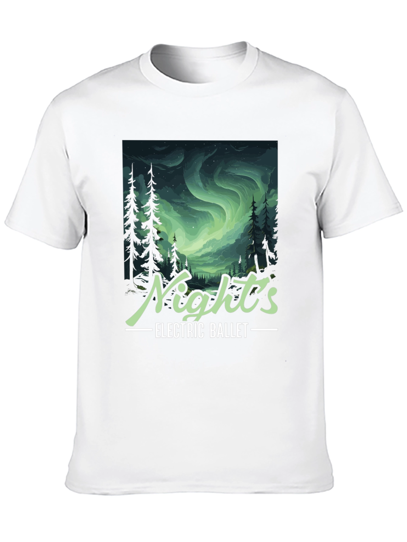 Black Night's Electric Ballet Graphic Tee view 10