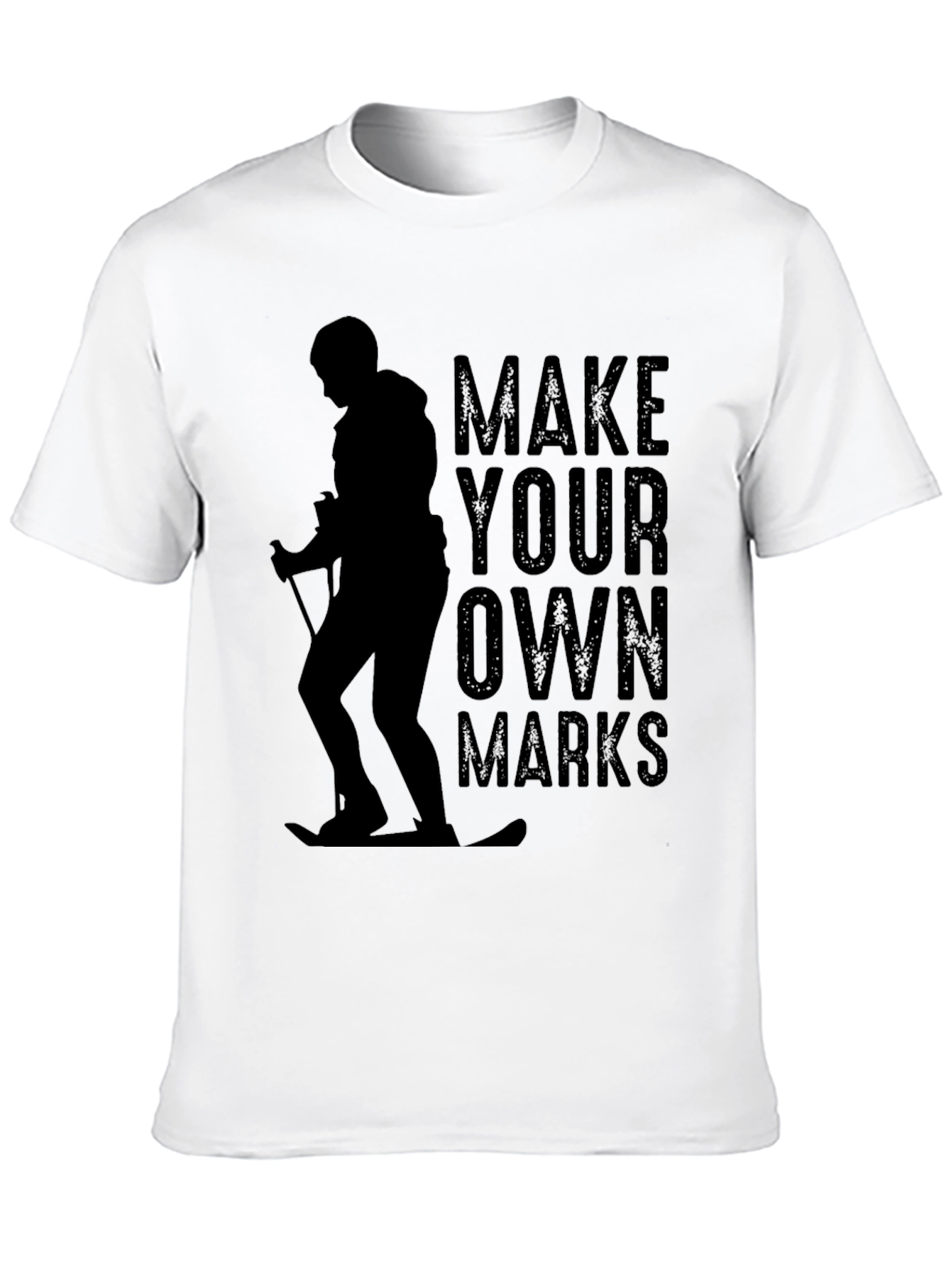 Make Your Own Marks Skier Graphic Tee - 10