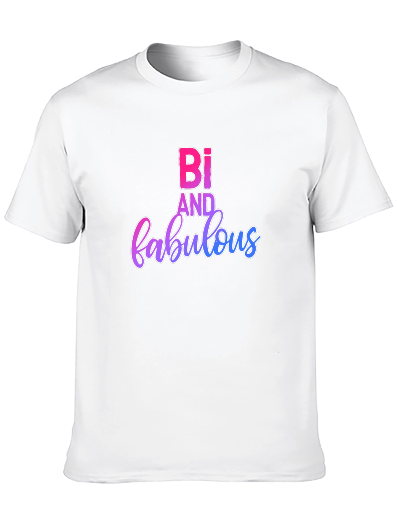 Black Bi and Fabulous Pride T-Shirt view 10