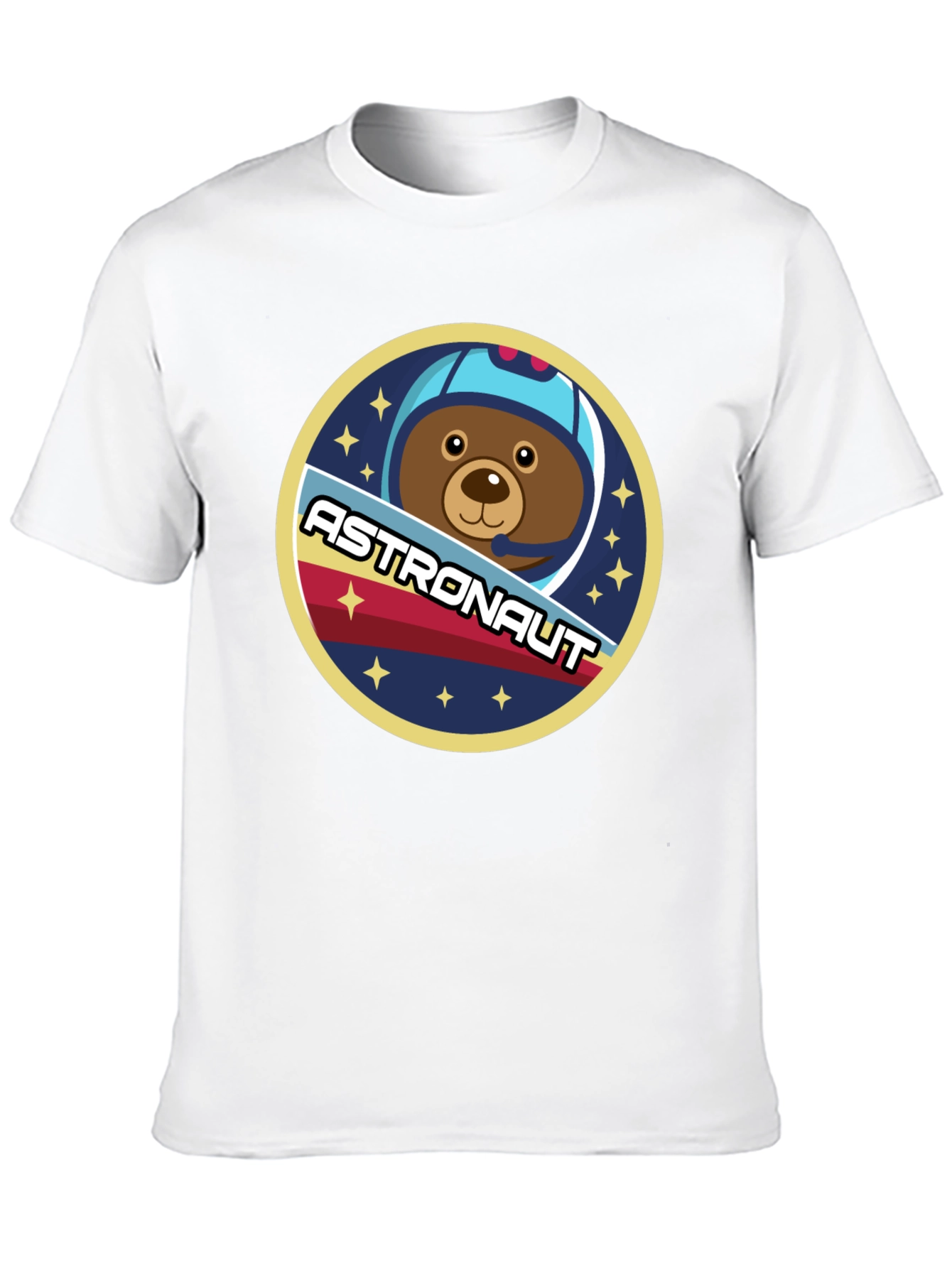 Black Astronaut Bear T-Shirt - Space Adventure view 10