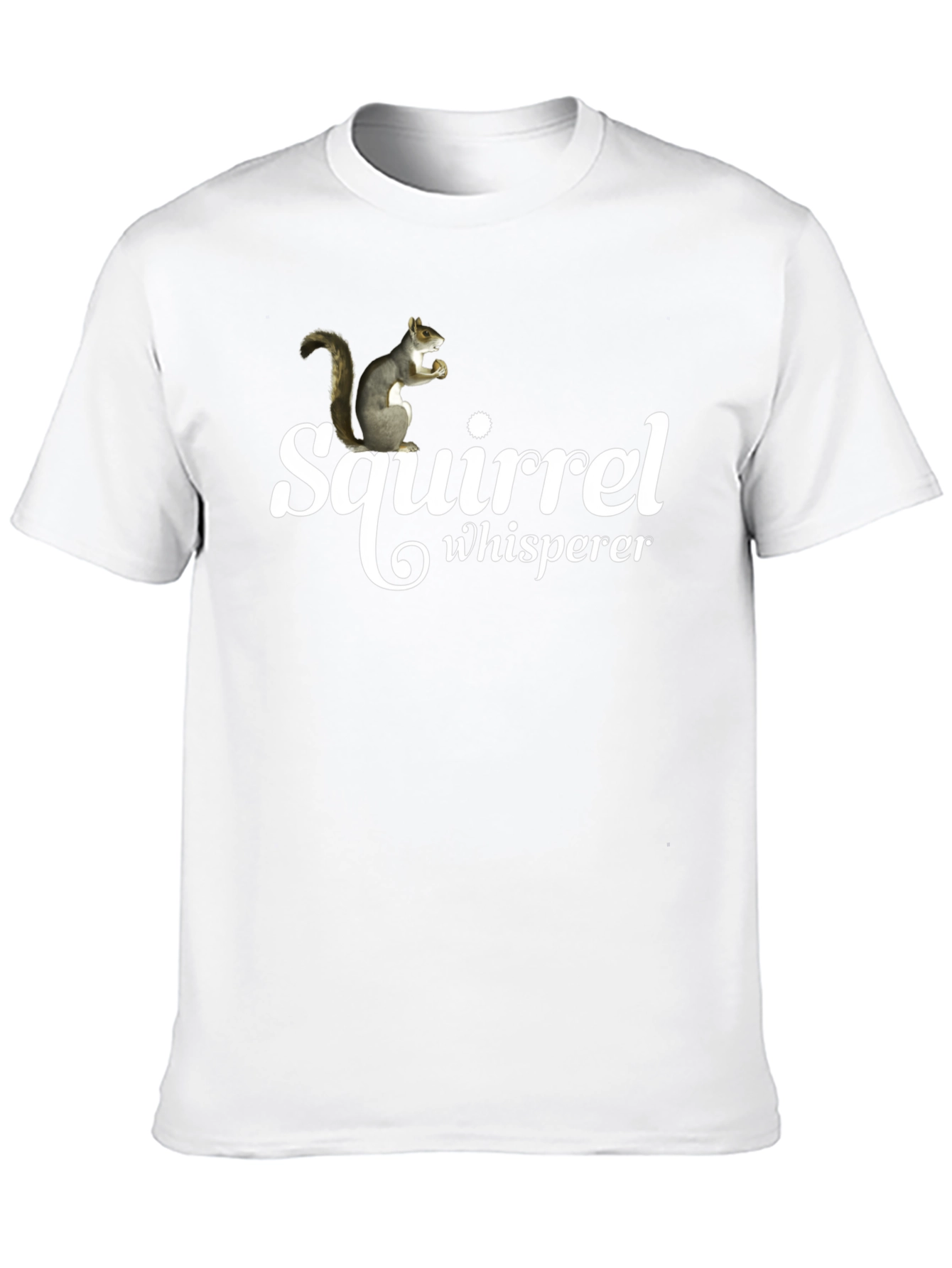 Black Squirrel Whisperer Graphic T-Shirt - Black view 10