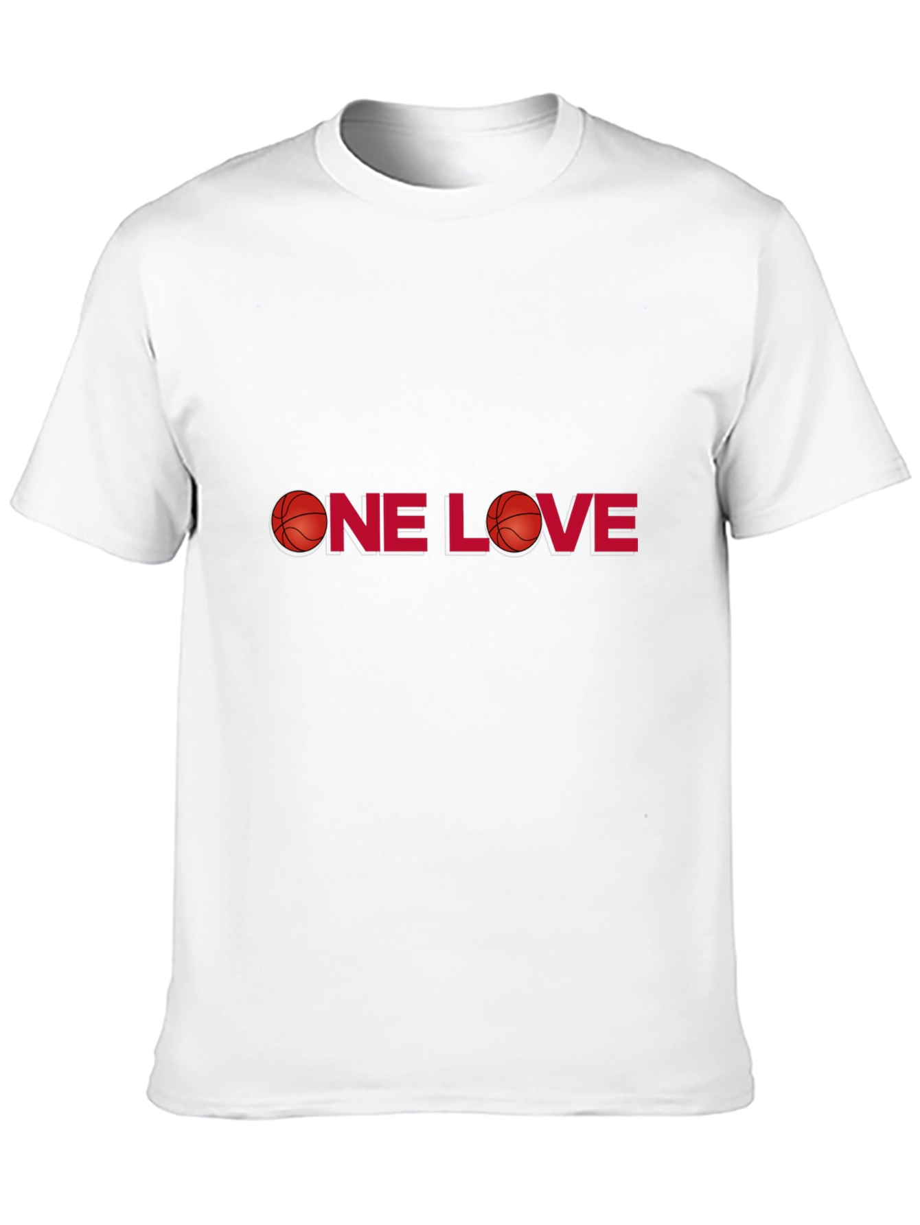 Black One Love Basketball Graphic Tee - Stylish & Trendy view 10
