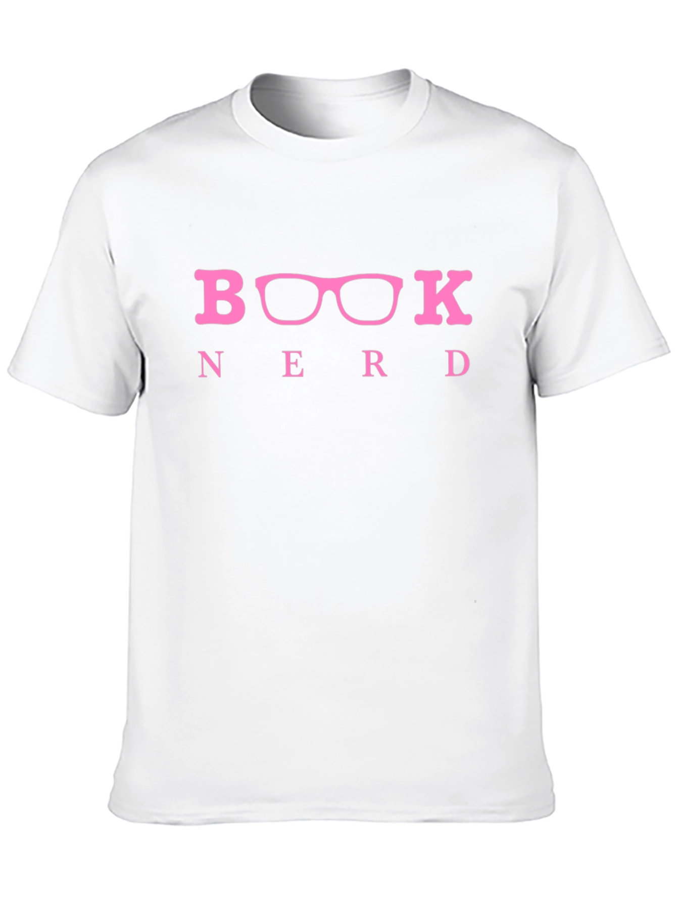 Black Book Nerd T-Shirt - Black Crew Neck view 10