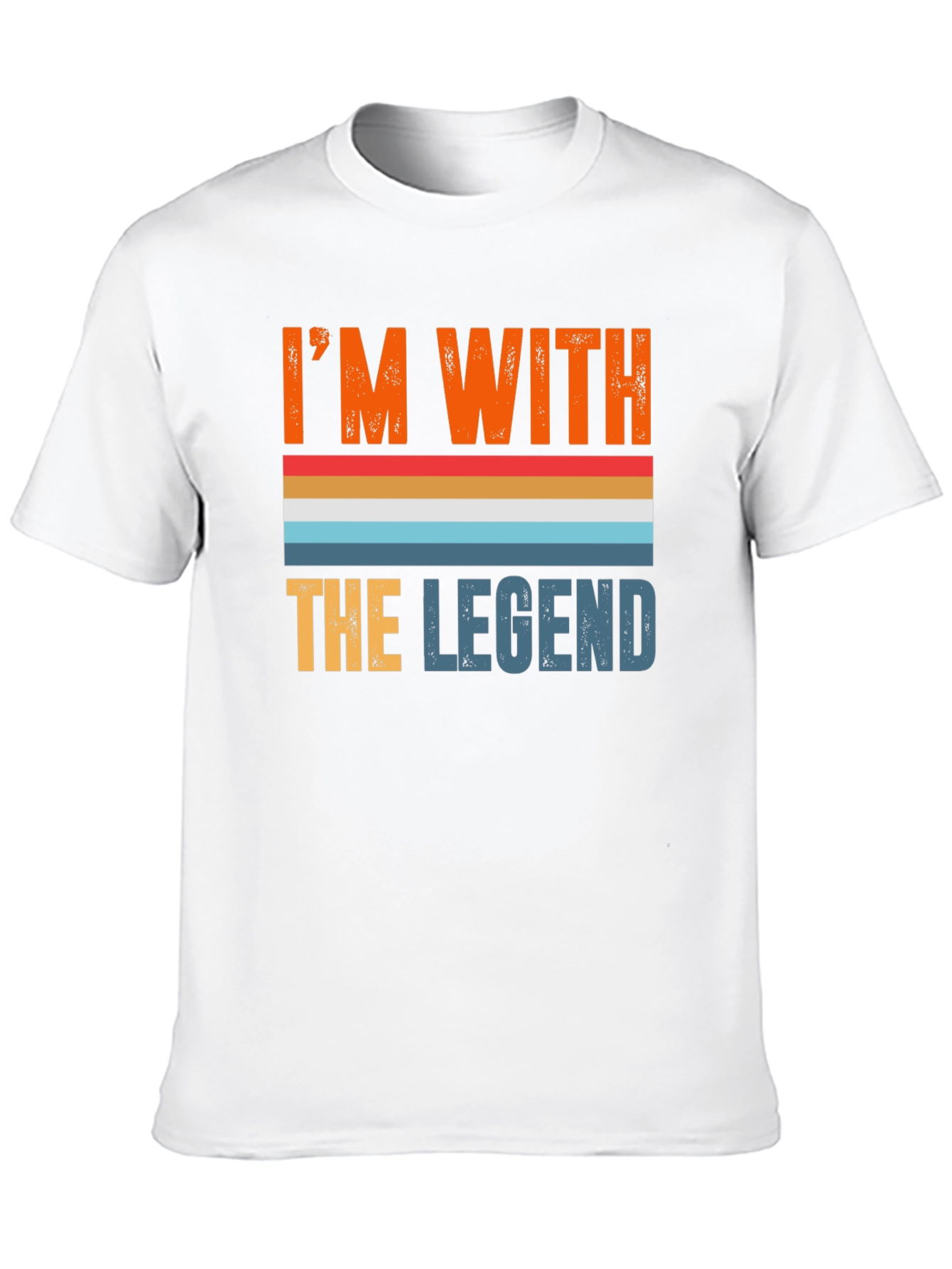 Black I'm with The Legend Graphic Tee view 10