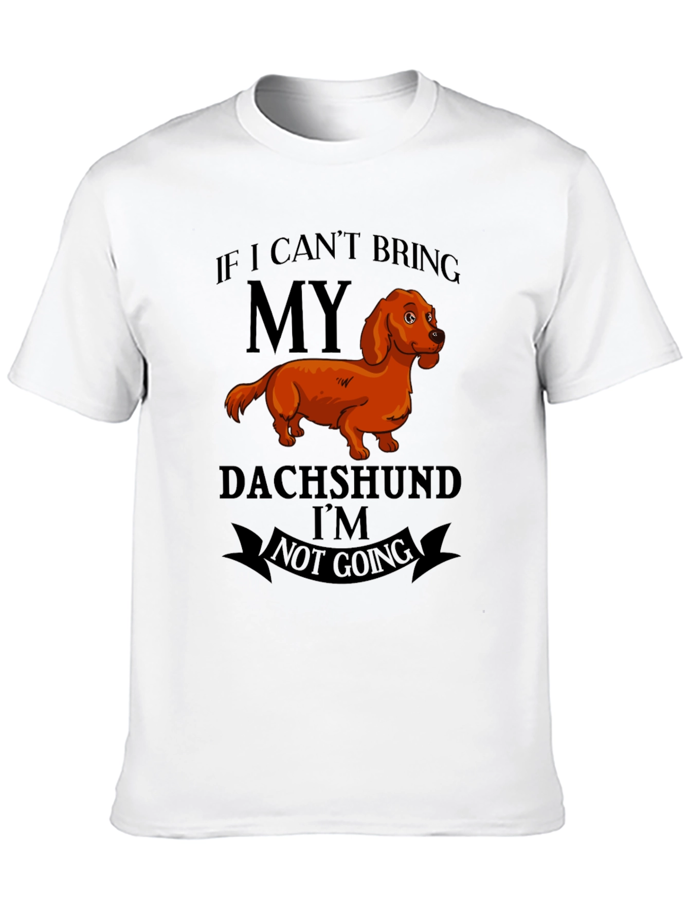 Black Dachshund Lover's T-Shirt view 10