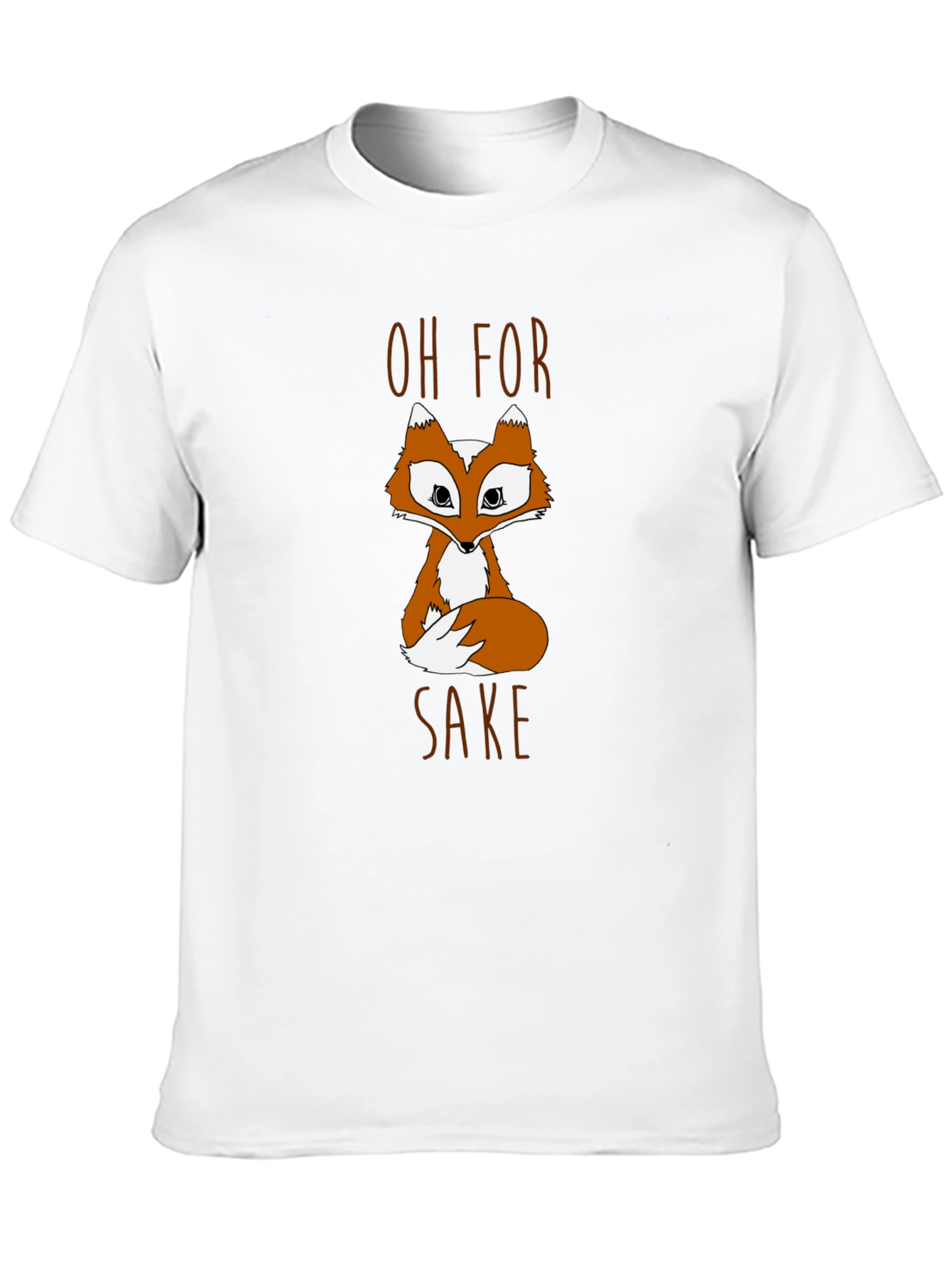 Black Oh For Fox Sake Graphic T-Shirt - Black view 10