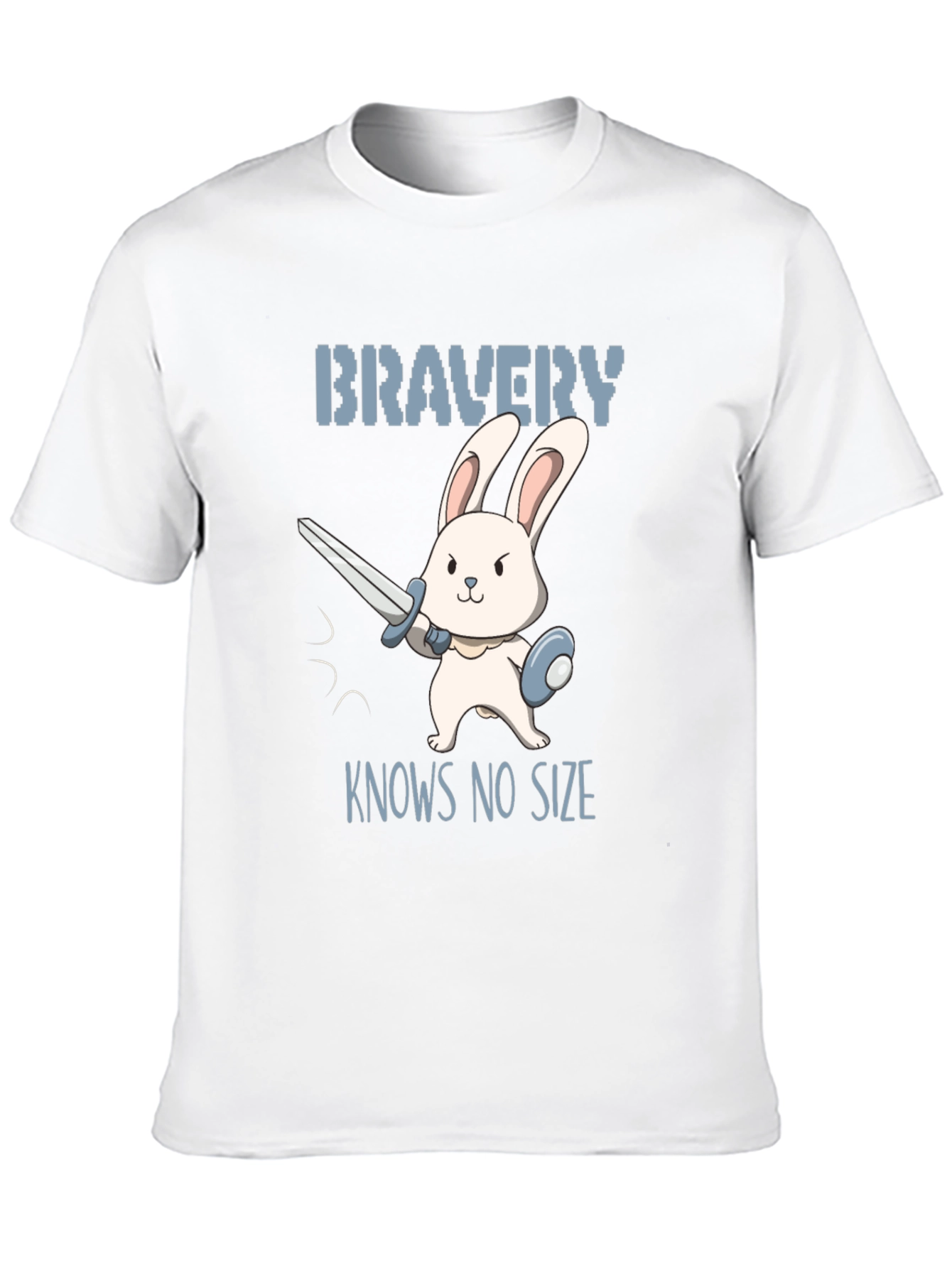 Black Bravery Knows No Size T-Shirt view 10