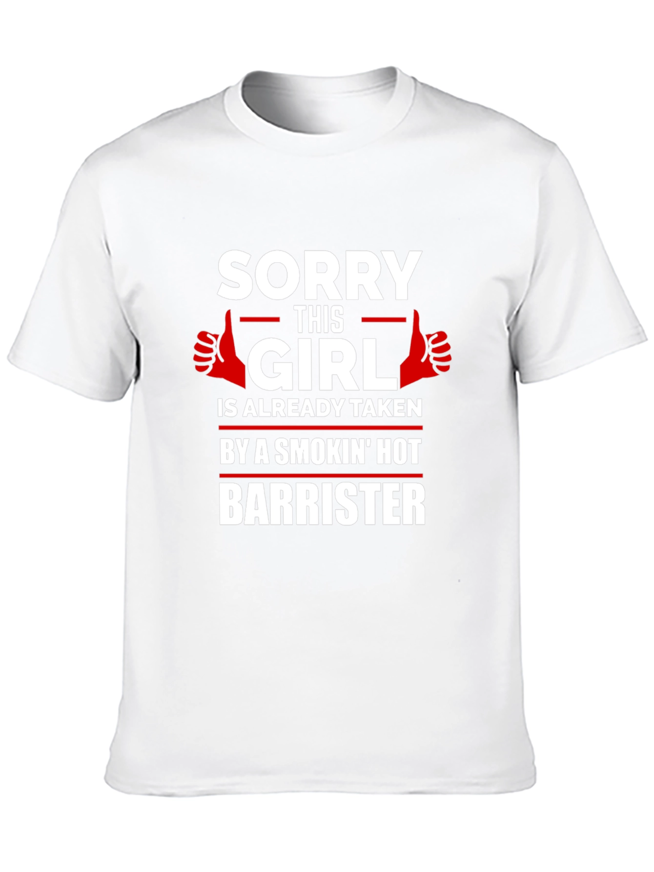 Black Funny Barrister Boyfriend T-Shirt view 10