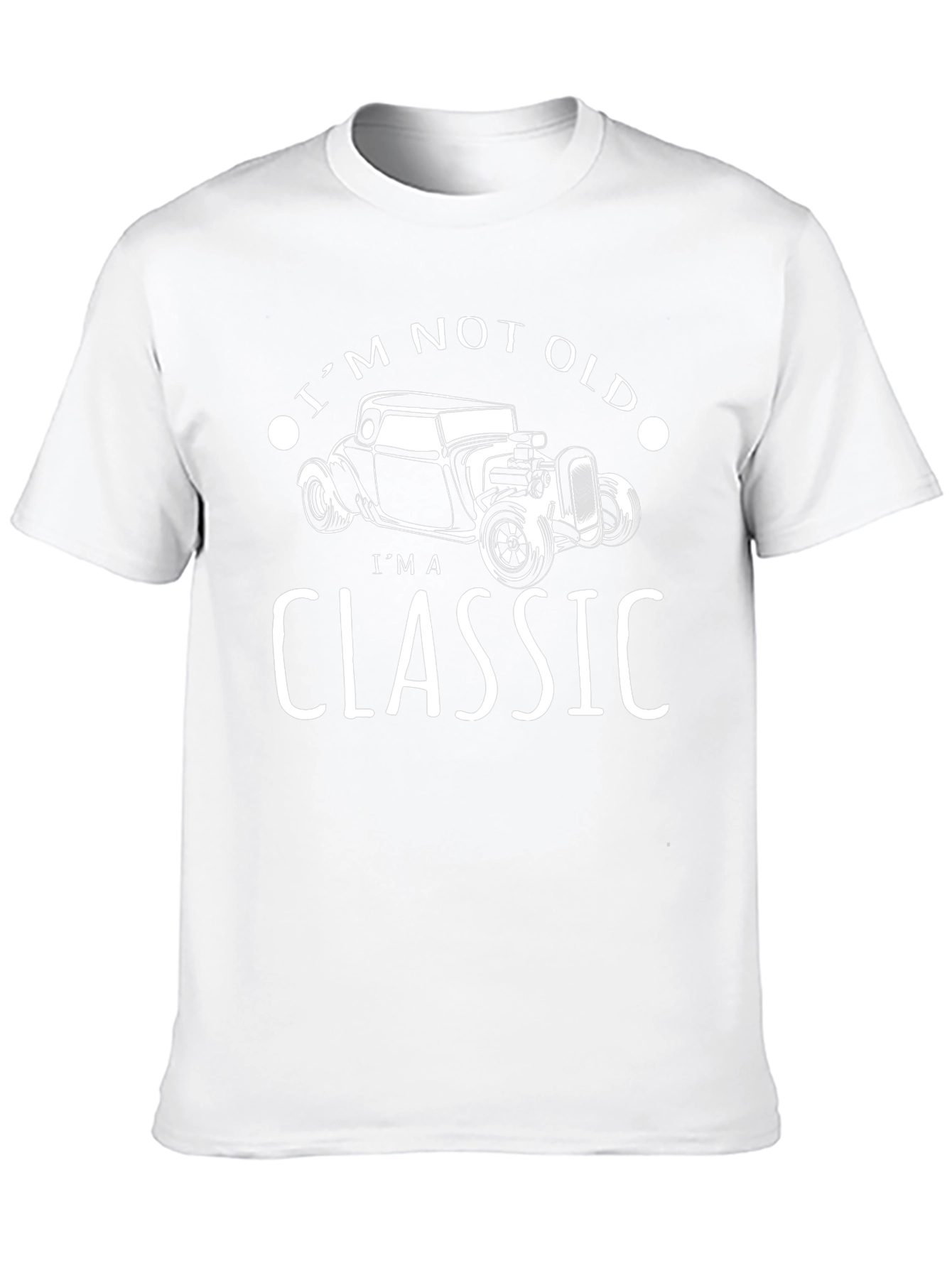 Black I'm Not Old I'm A Classic Car T-Shirt view 10