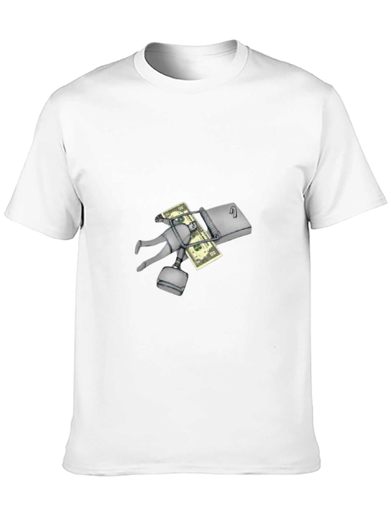 Black Funny Money Trap T-Shirt  view 10