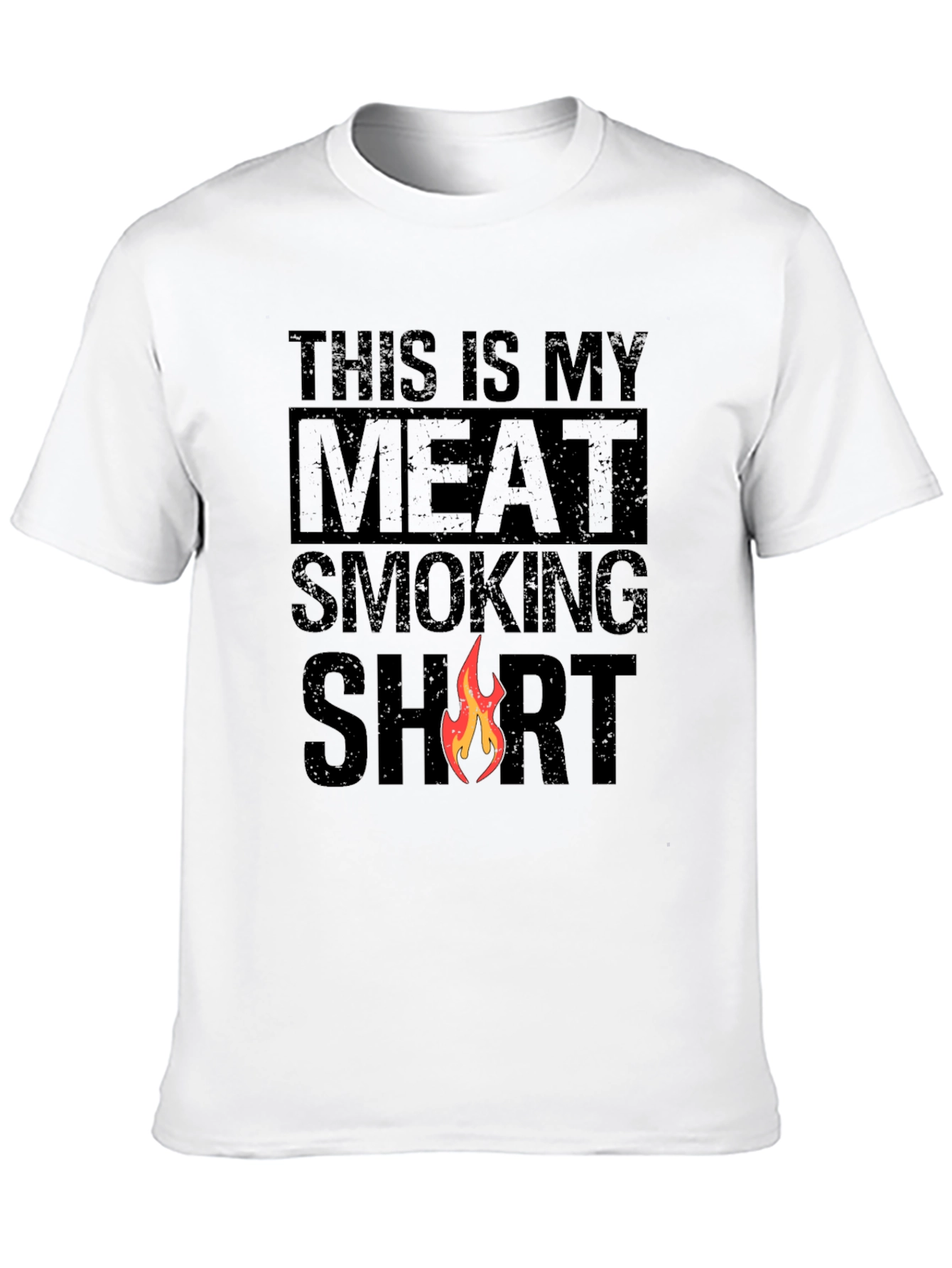 Black Meat Smoking Shirt - Funny BBQ T-Shirt view 10