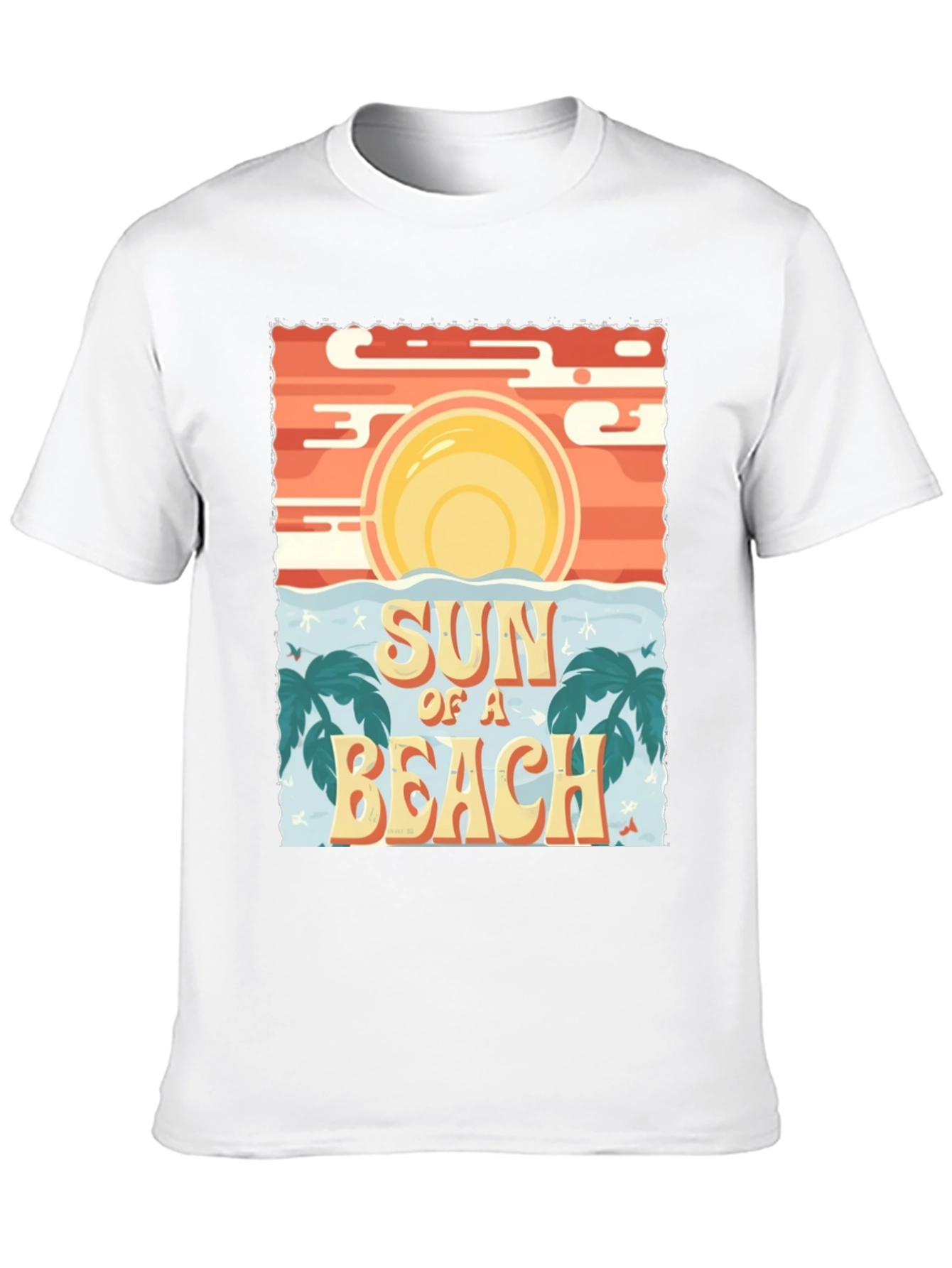 Black Sun of a Beach Graphic Tee view 10