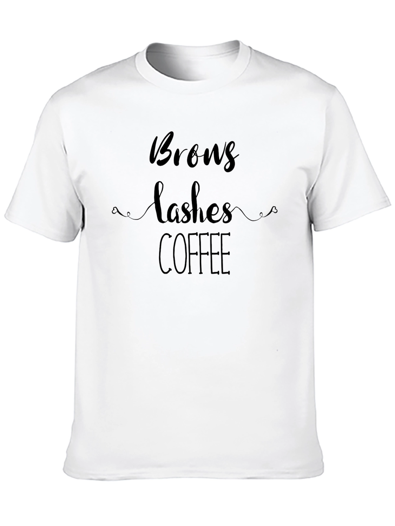 Black Brows Lashes Coffee T-Shirt - Stylish Comfort view 10