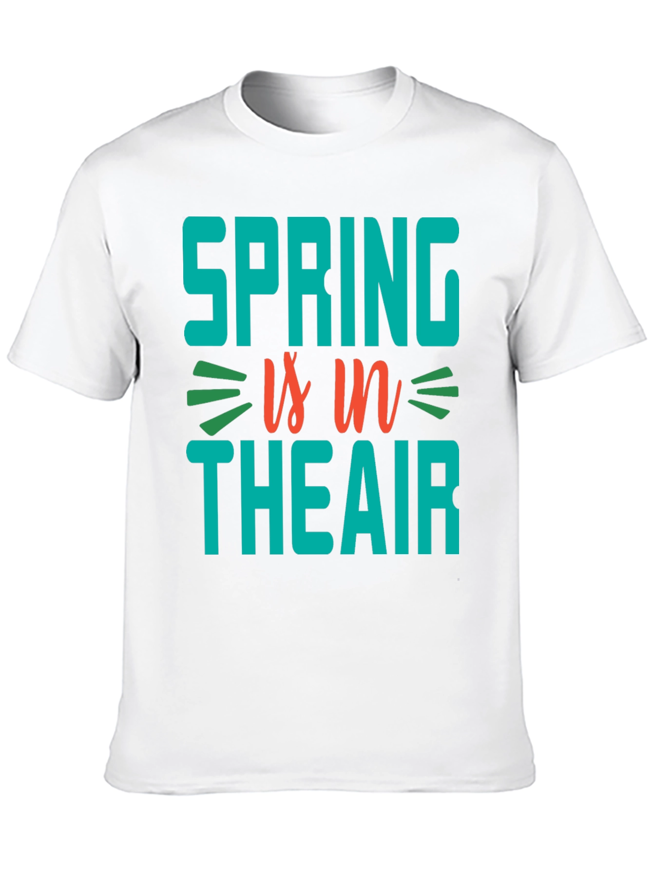 Black Spring is in the Air Graphic T-Shirt view 10