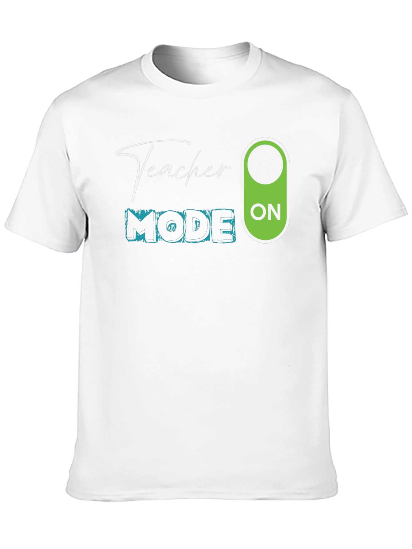 Black Teacher Mode On T-Shirt view 10