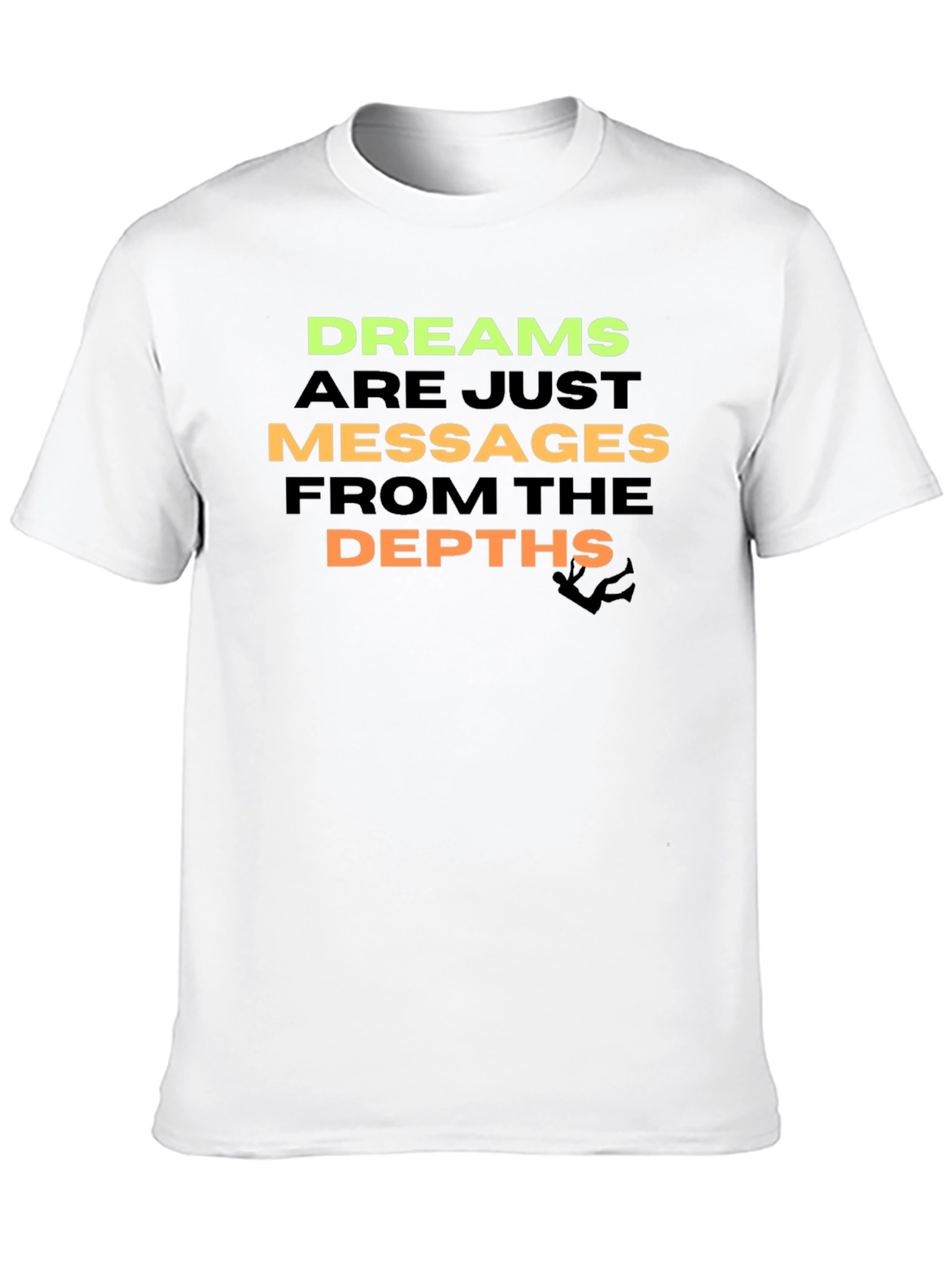 Black Dreams Depths Graphic T-Shirt - Unisex view 10