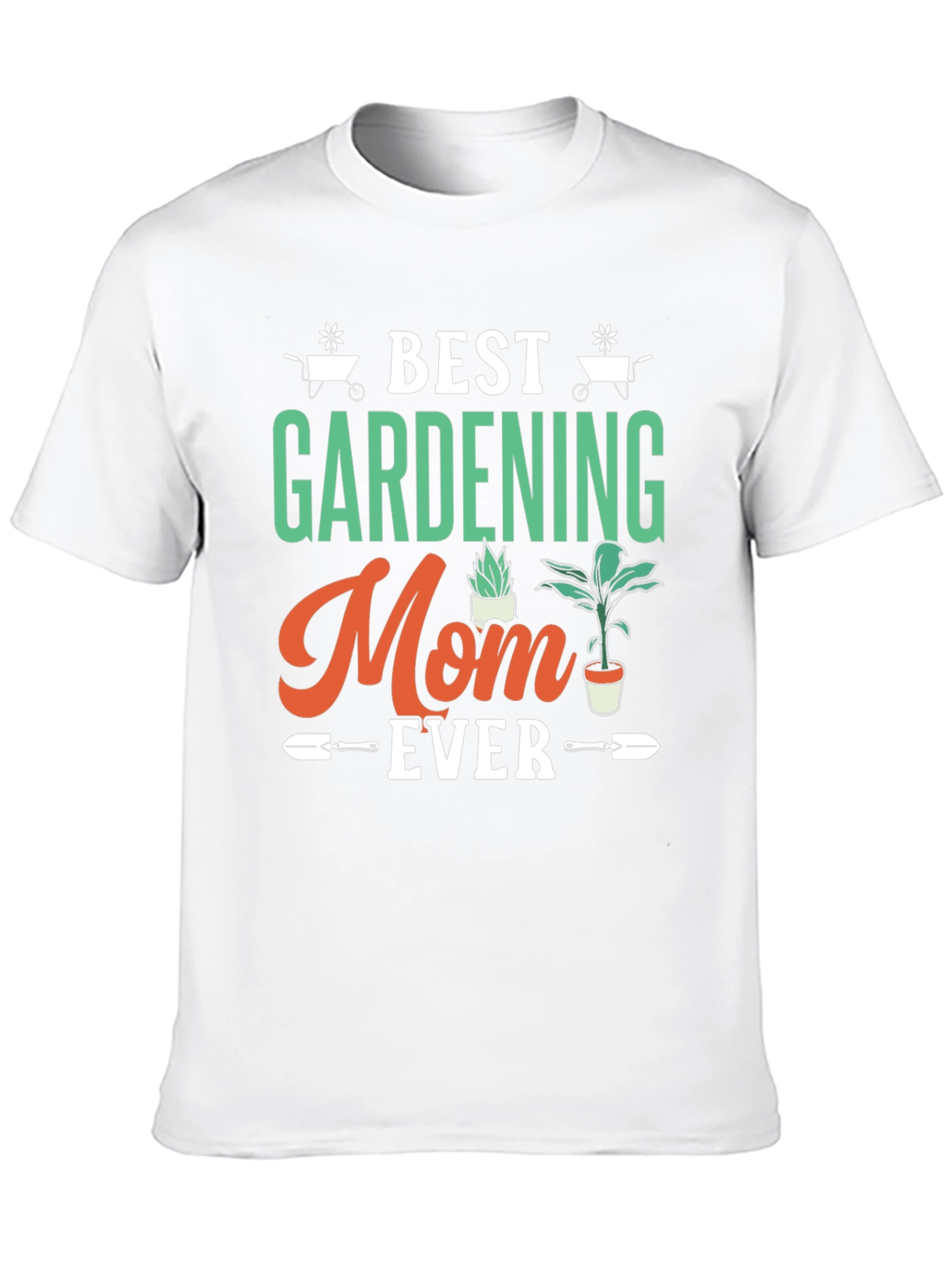 Black Best Gardening Mom Ever T-Shirt view 10