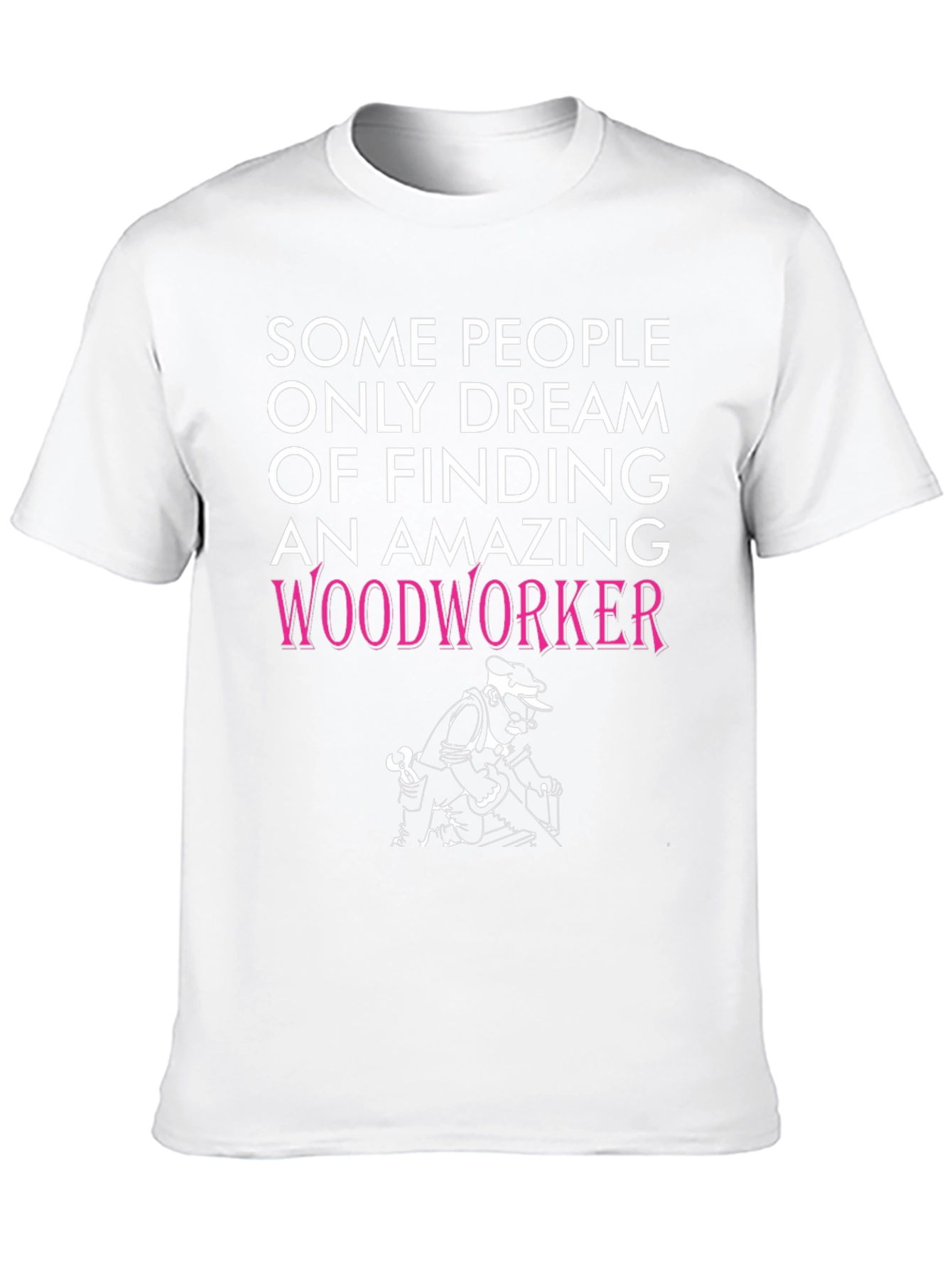 Black Amazing Woodworker Graphic T-Shirt - Black view 10