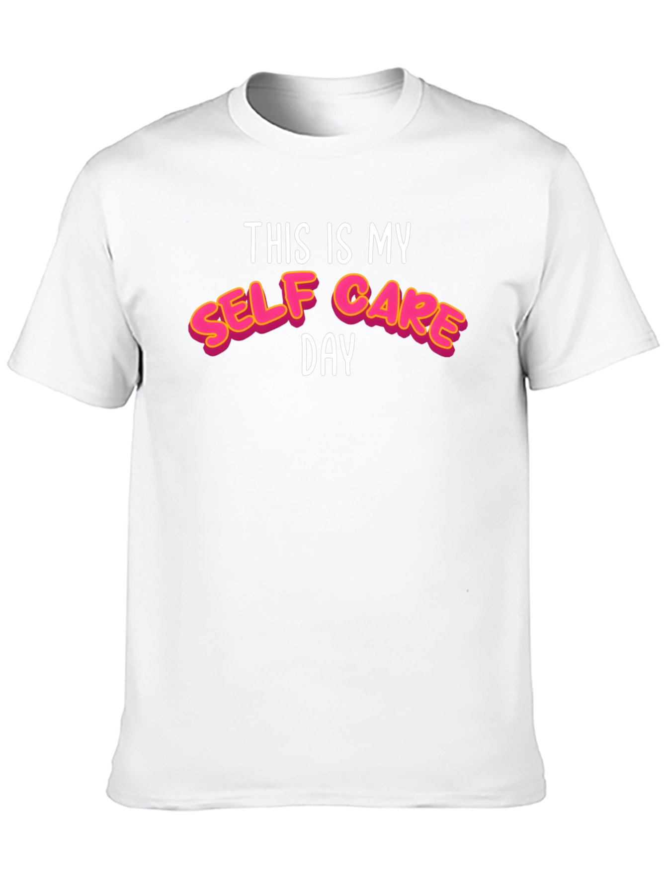 Black Self Care Day T-Shirt - Relax & Recharge view 10