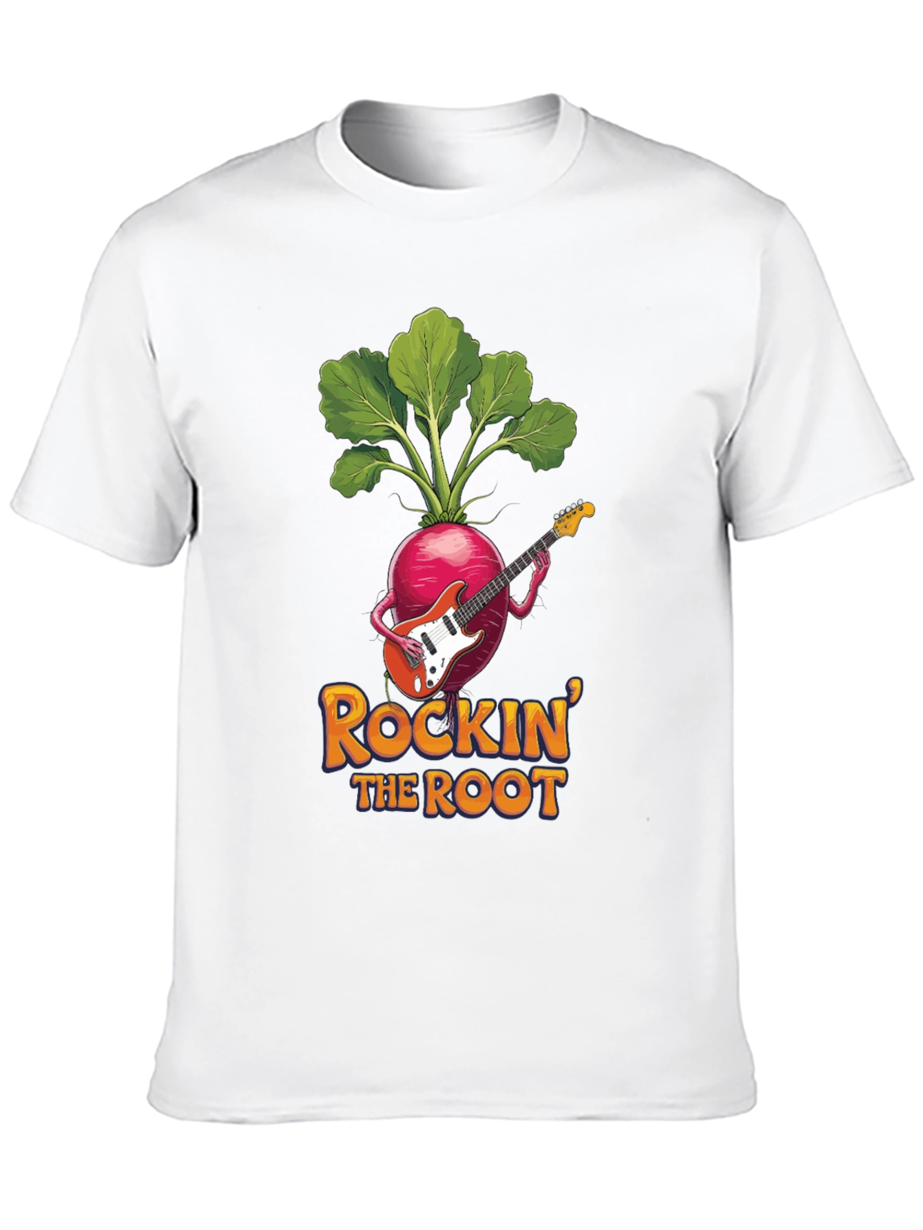 Black Rockin' the Root Graphic T-Shirt view 10