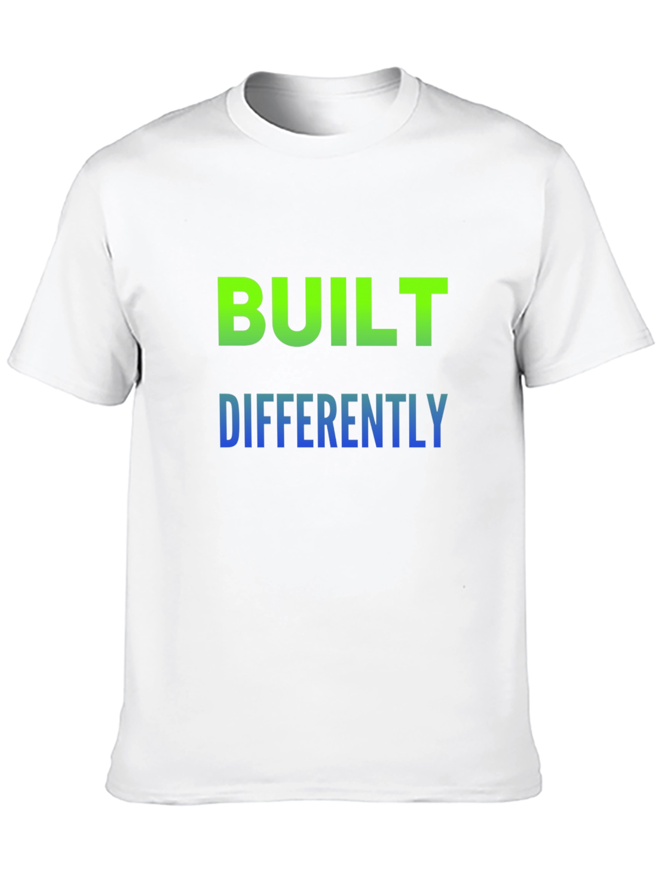 Black Built Differently Graphic Tee - Black Cotton T-Shirt view 10
