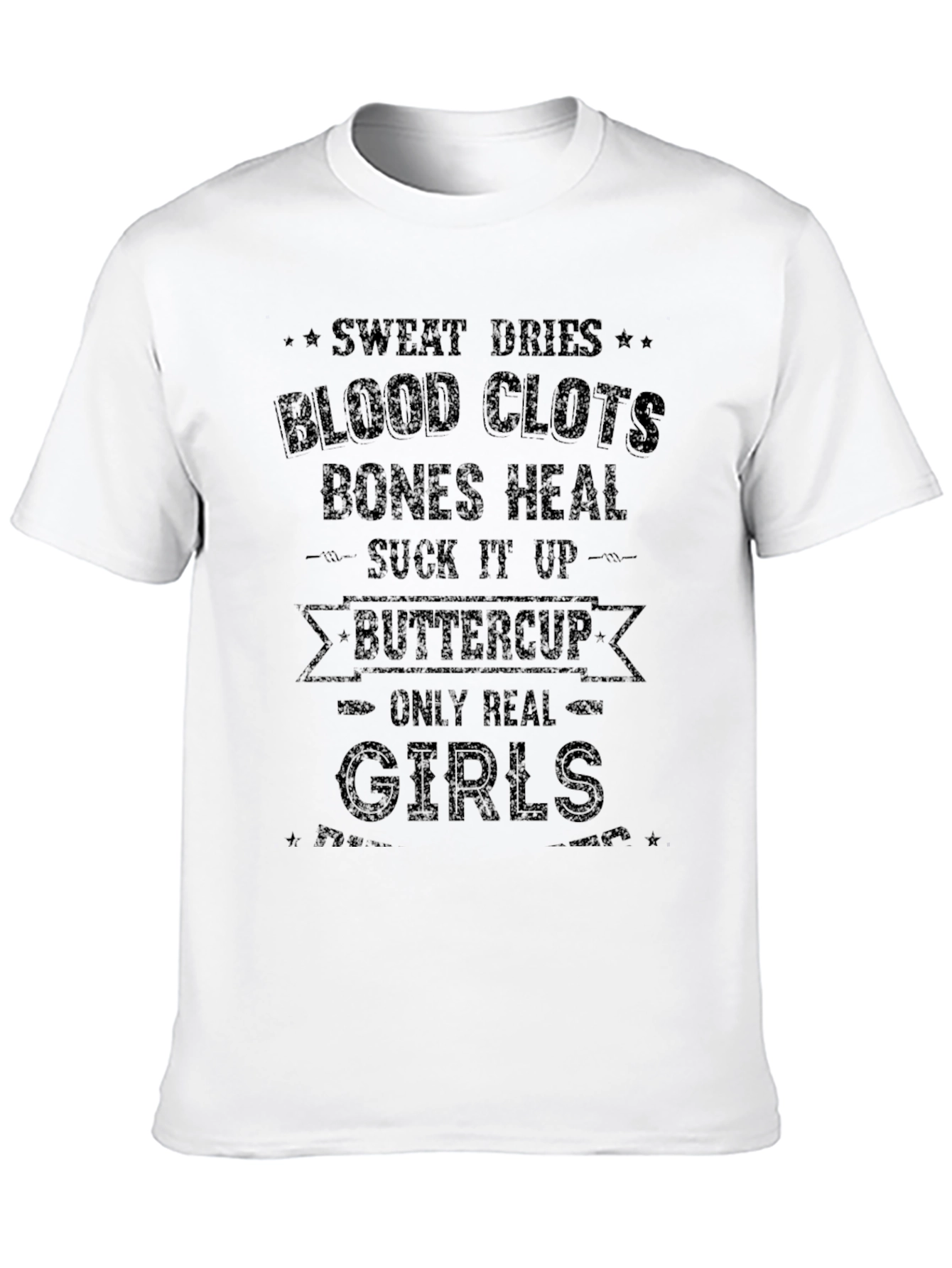 Black Sweat Dries Blood Clots T-Shirt view 10