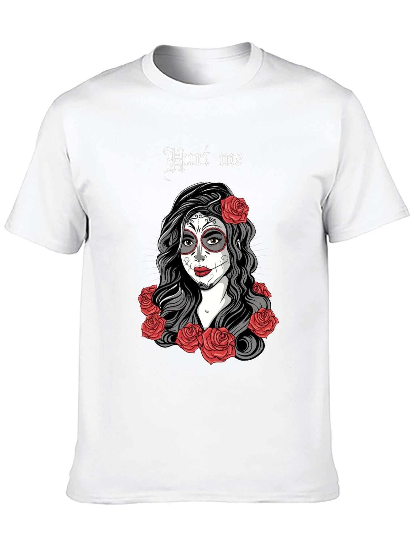 Day of the Dead T-Shirt - Sugar Skull Woman - 10