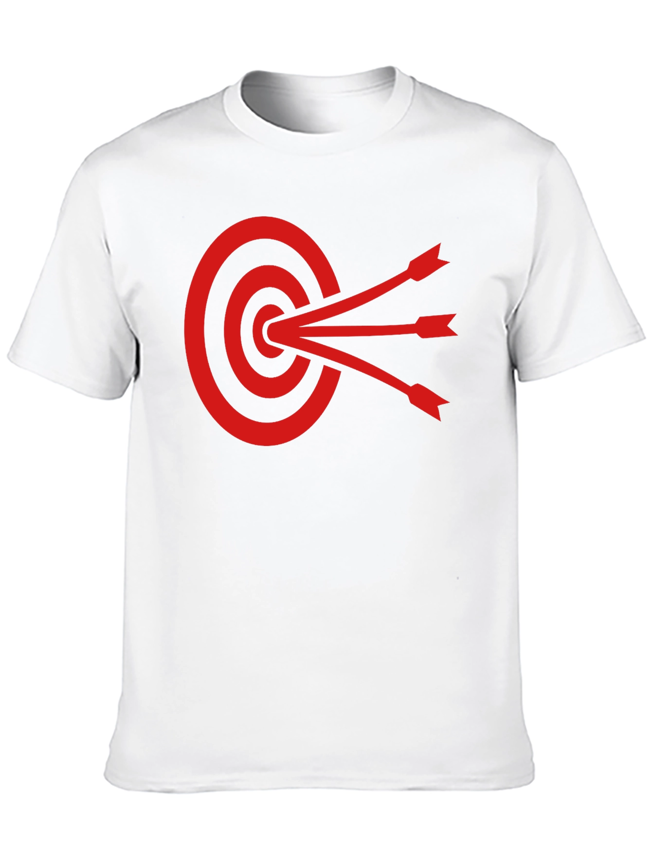 Black Target Practice Graphic Tee - Black Cotton Shirt view 10