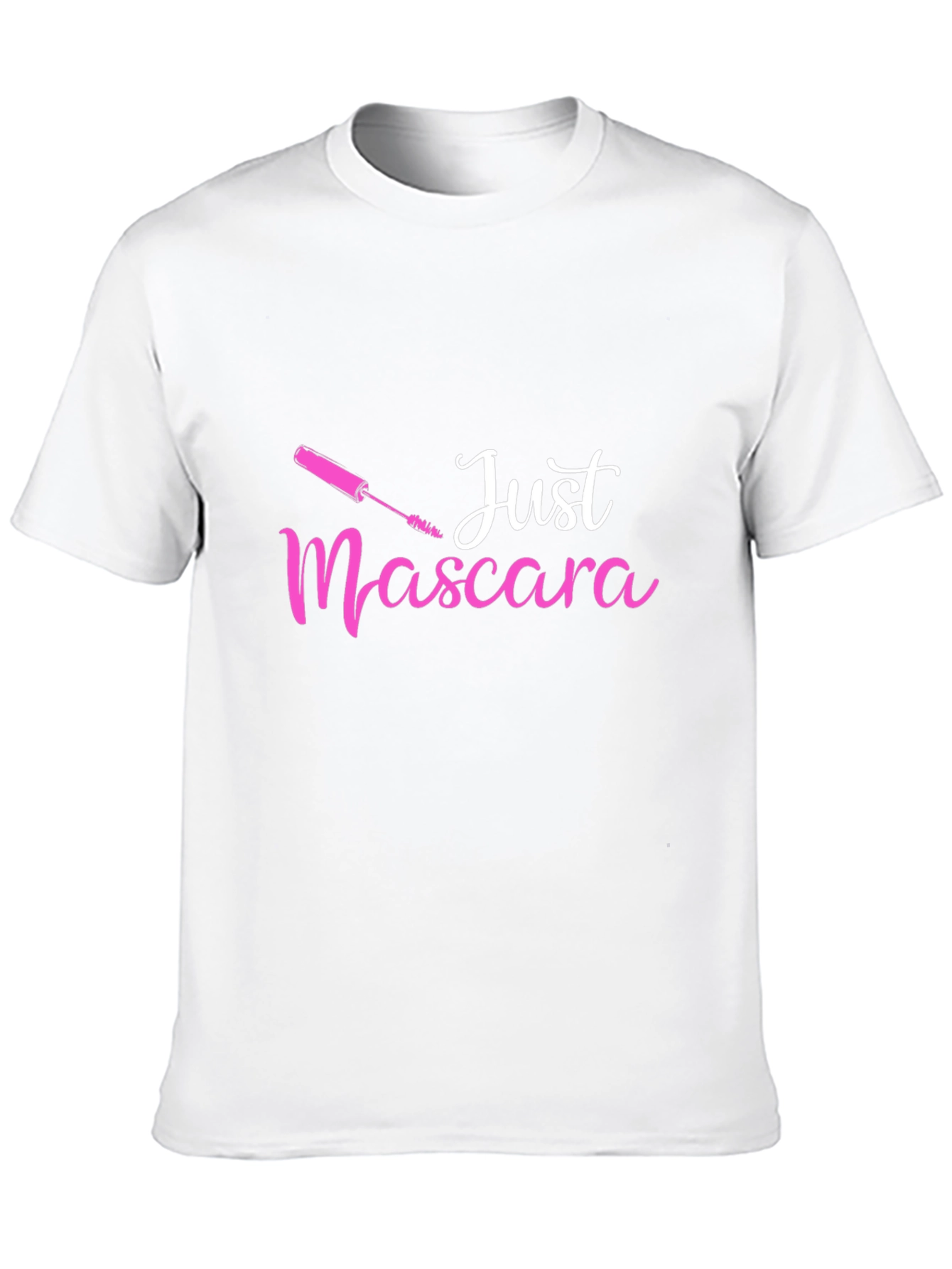 Black Just Mascara Graphic Tee - Beauty Lover Shirt view 10