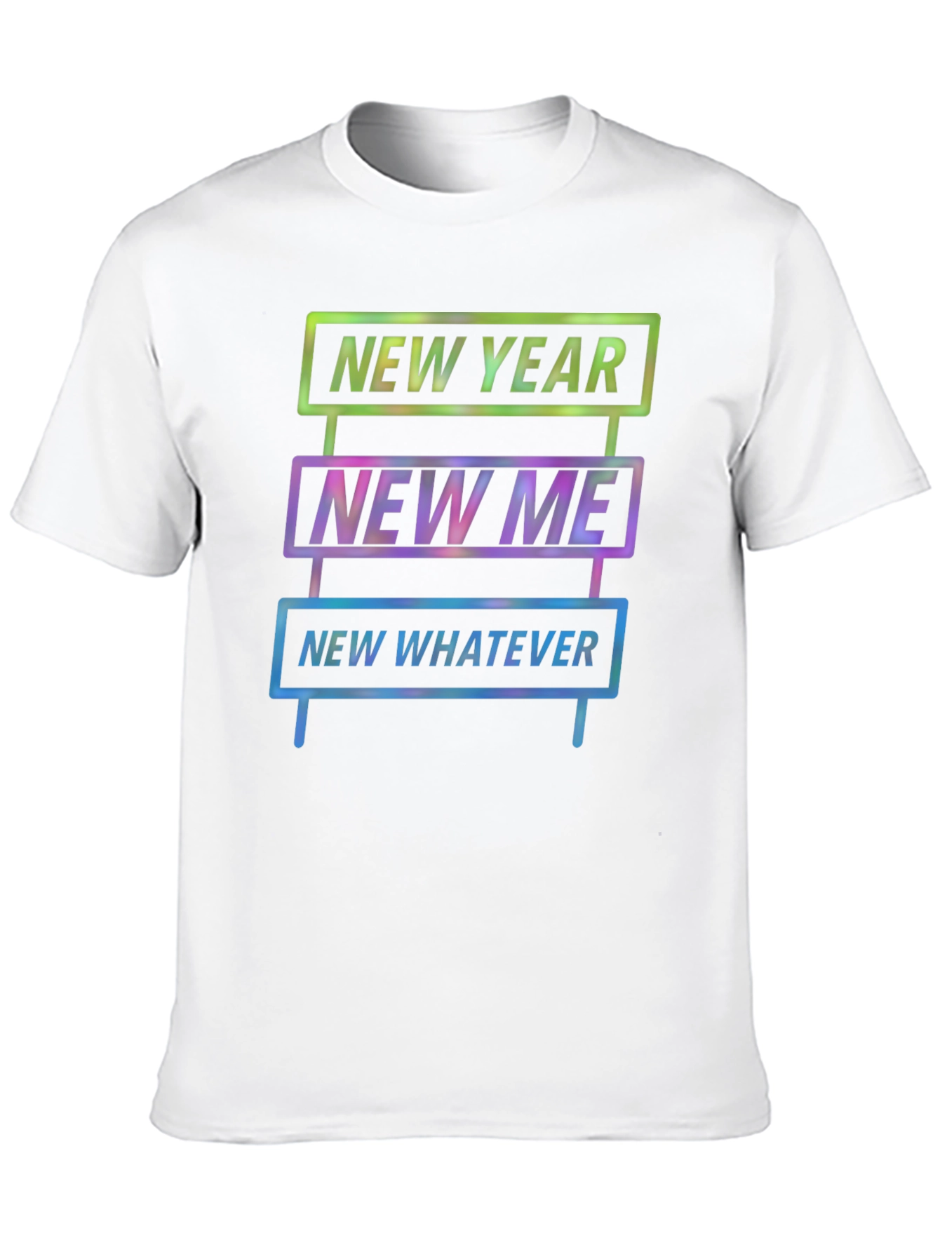 Black New Year New Me Graphic Tee view 10