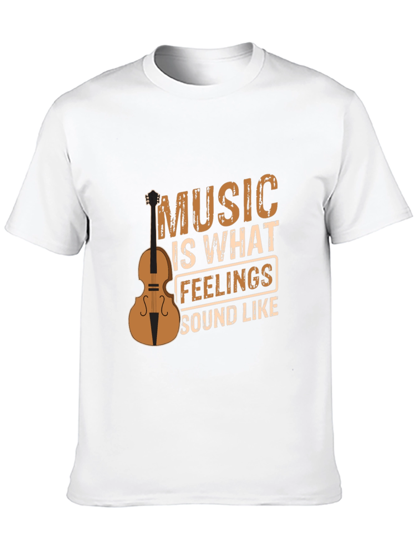 Black Music is What Feelings Sound Like Graphic Tee view 10