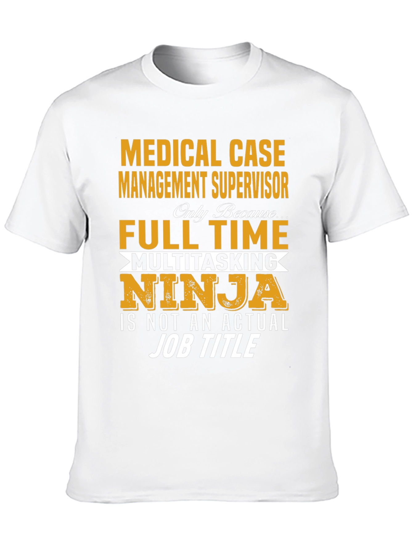 Black Medical Case Management Supervisor T-Shirt view 10