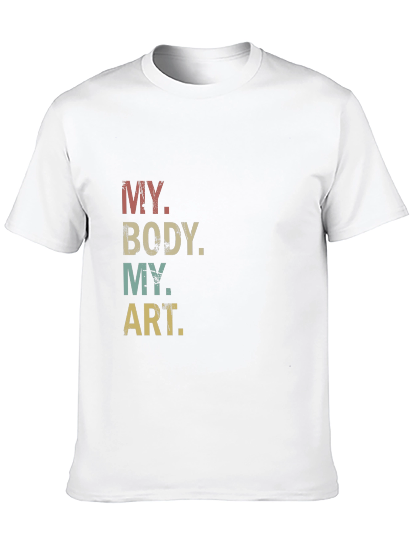 Black My Body, My Art T-Shirt view 10