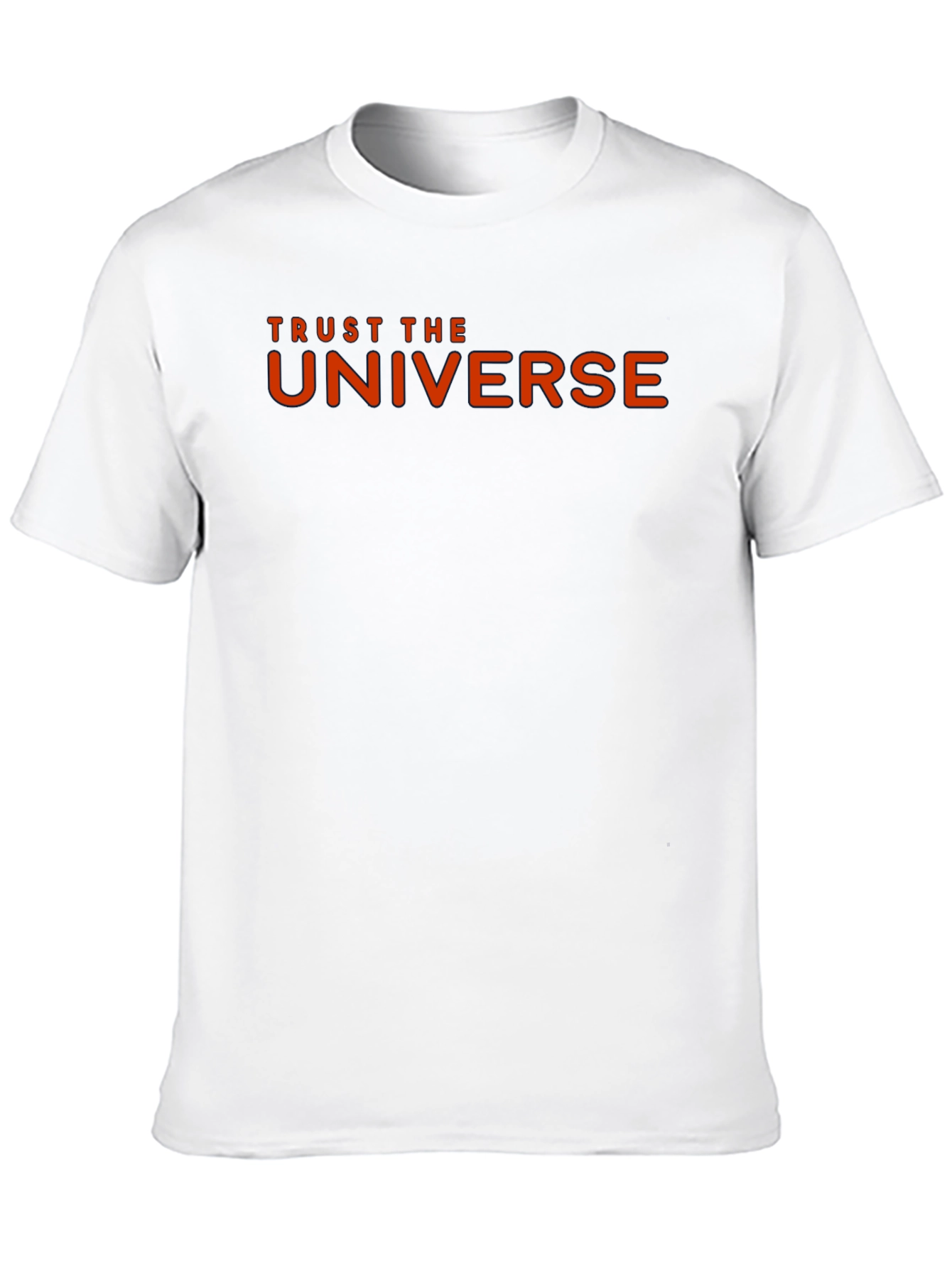 Black Trust the Universe Black Graphic Tee view 10