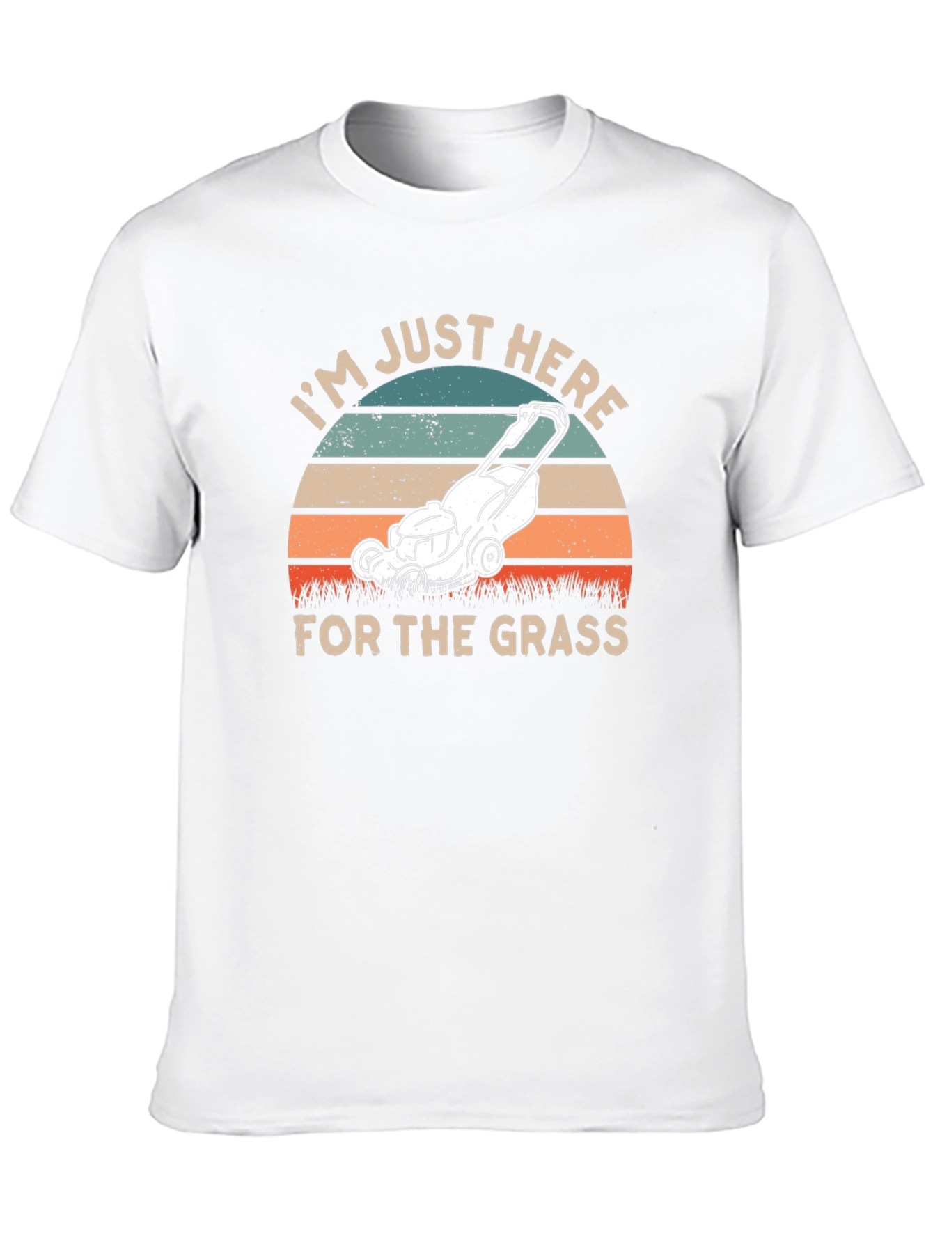 Black I'm Just Here For The Grass T-Shirt view 10