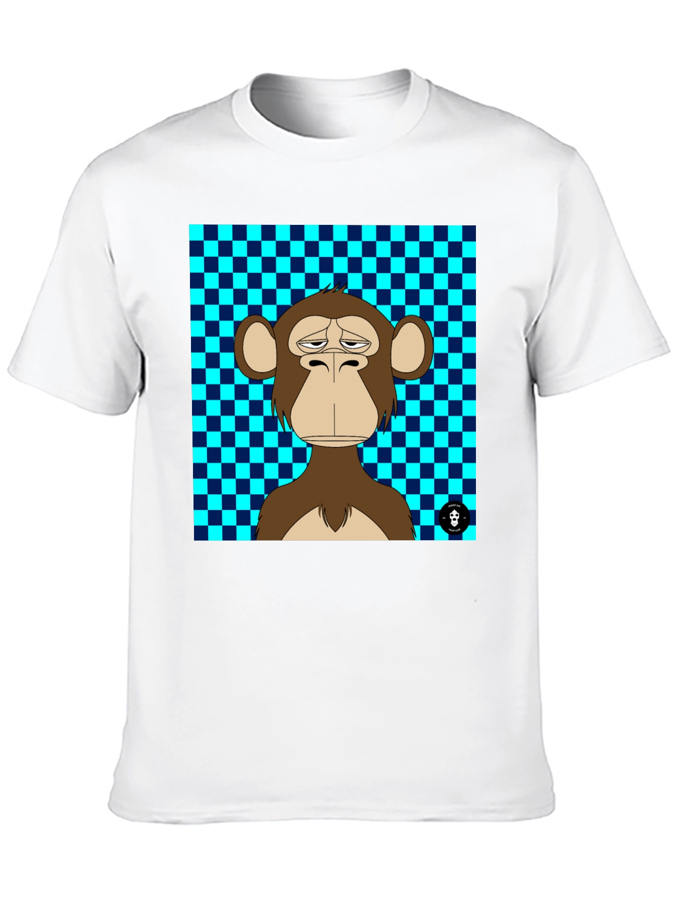 Black Bored Ape T-Shirt: Funky Graphic Tee view 10