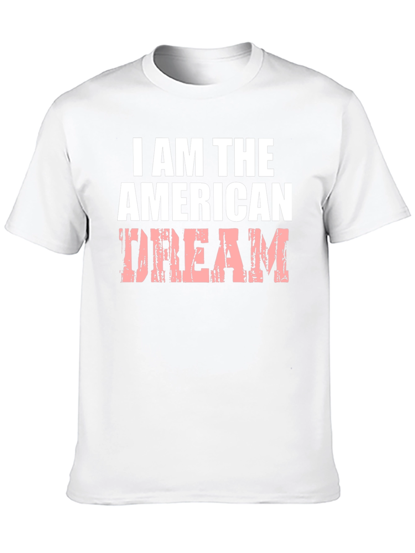 Black I AM THE AMERICAN DREAM T-Shirt view 10