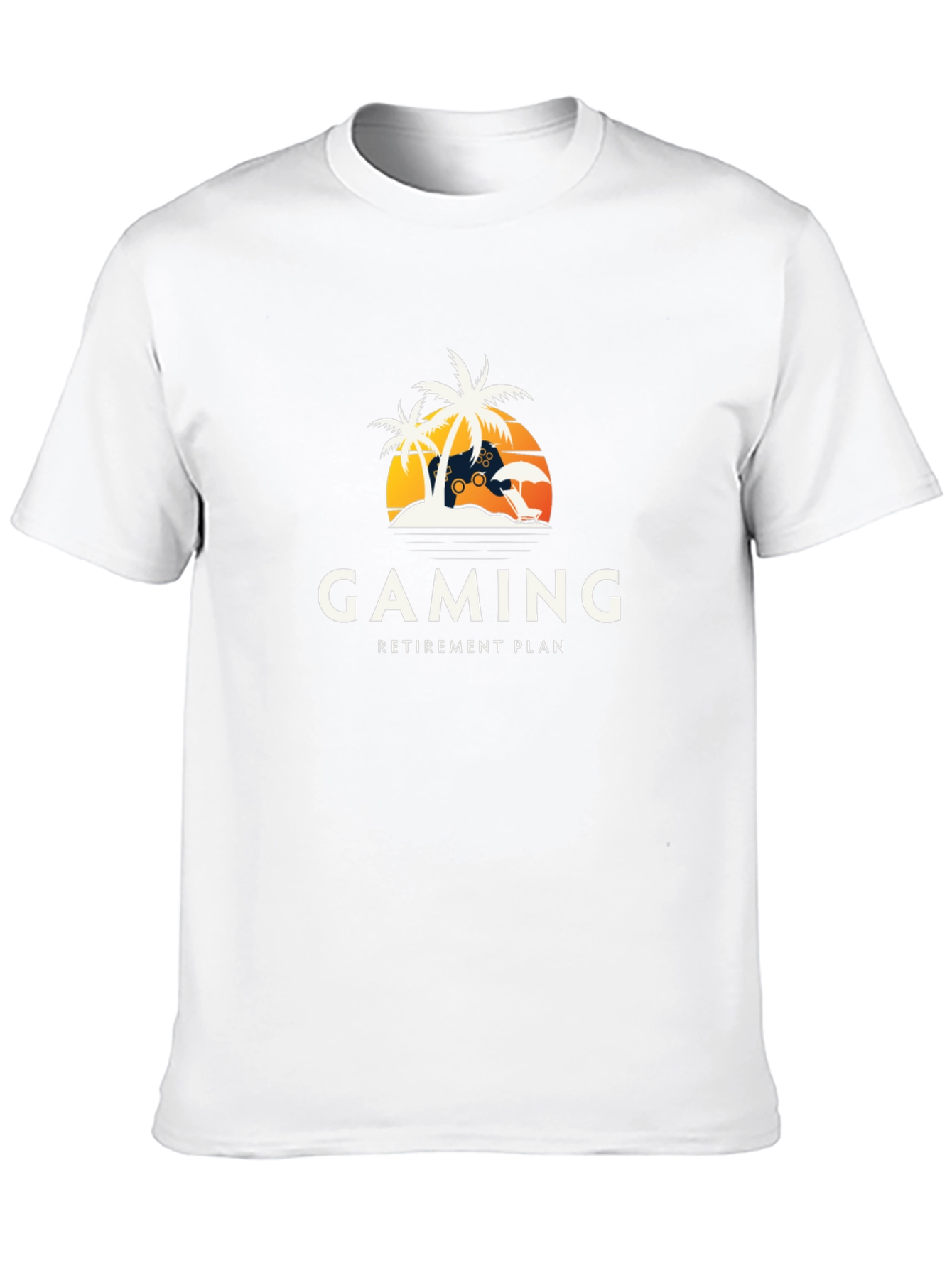 Black Gaming Retirement Plan T-Shirt view 10