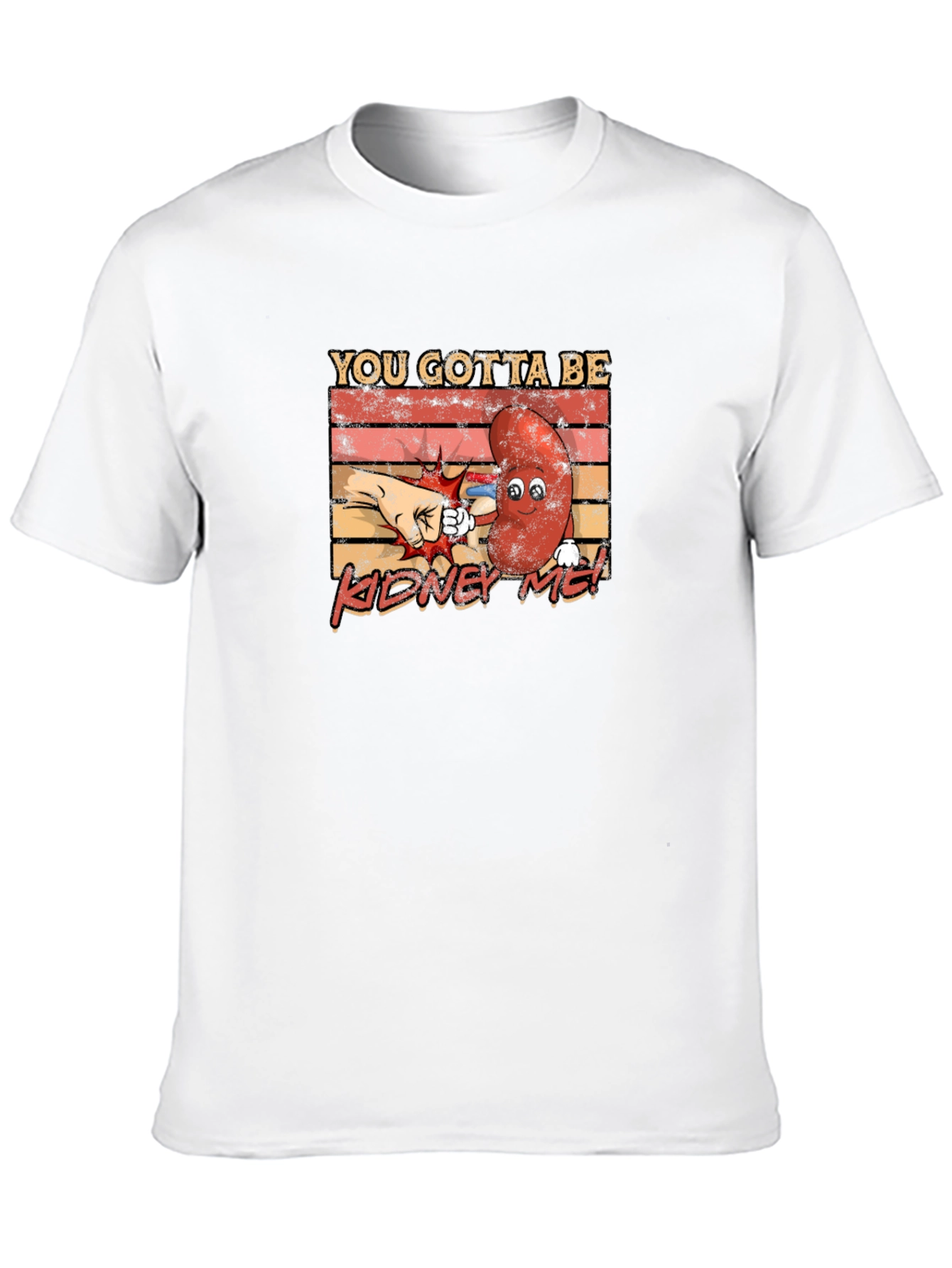 Black You Gotta Be Kidney Me! Funny Graphic Tee view 10