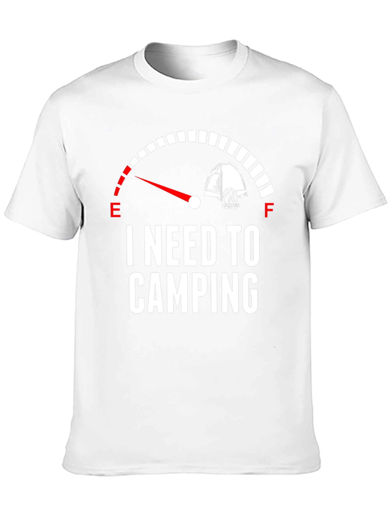 Black I Need To Camping Graphic Tee view 10