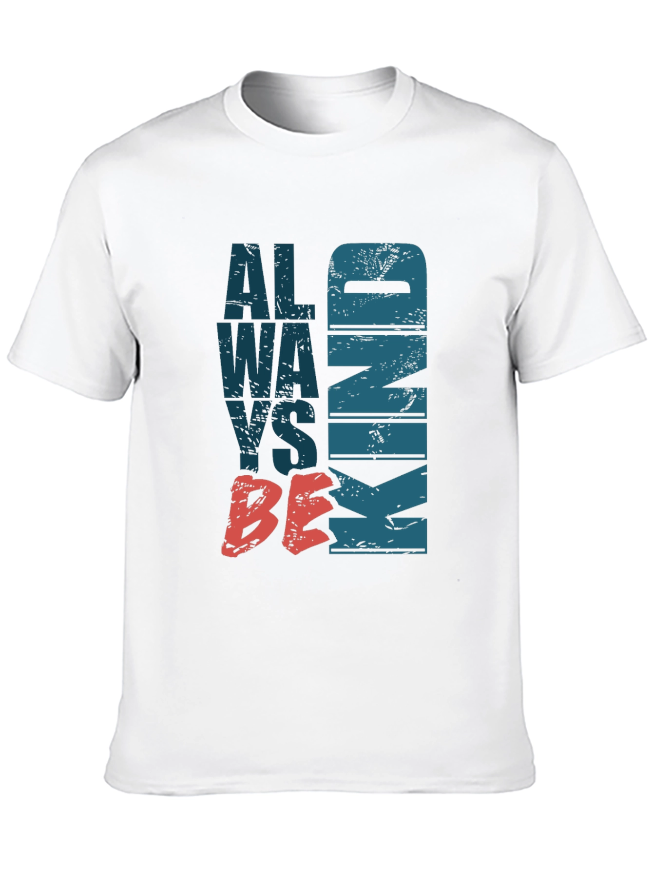 Black Always Be Kind Graphic Tee - Stylish Comfort view 10