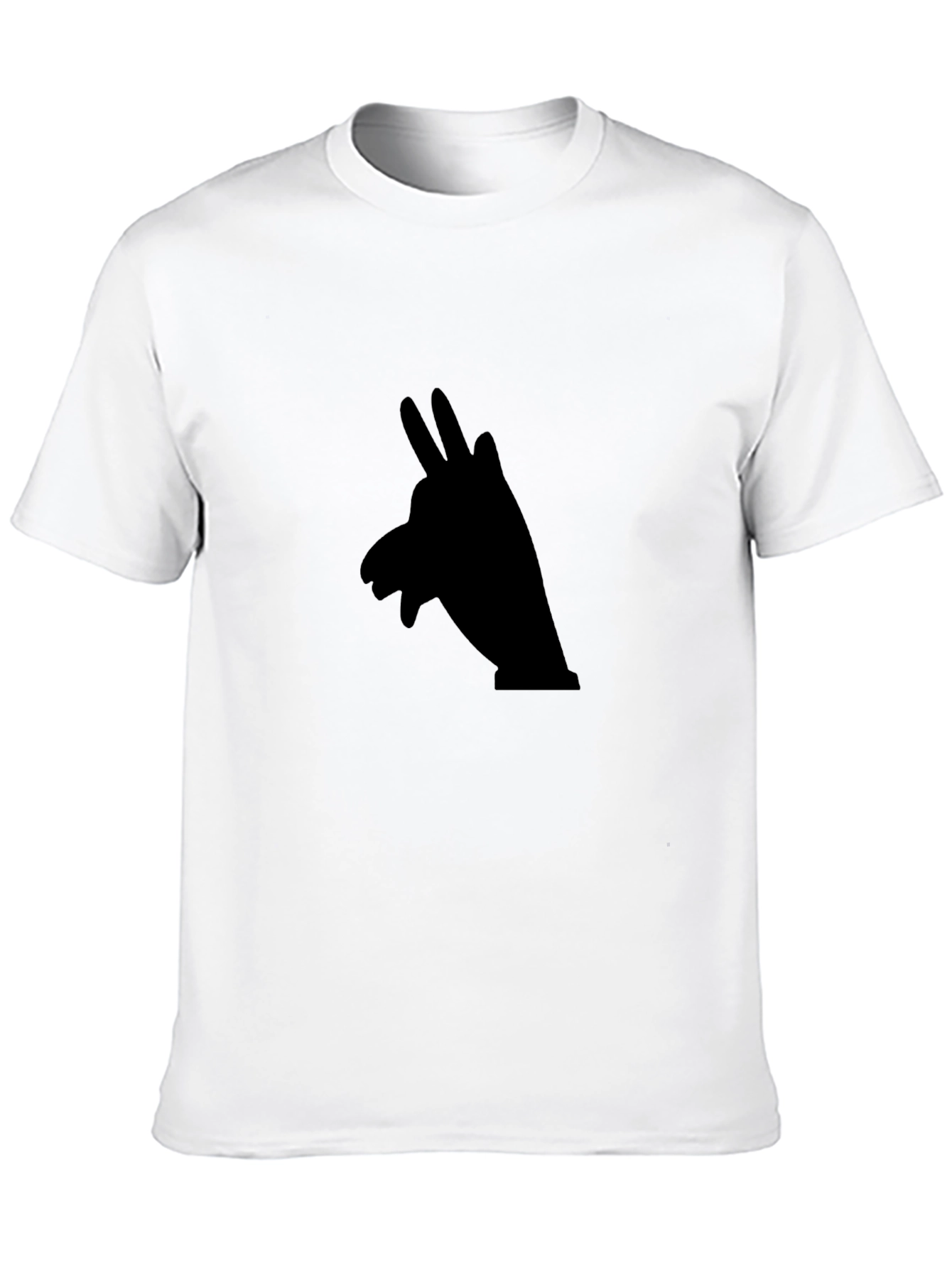 Black Black Shadow Puppet Graphic Tee - Soft Cotton view 10