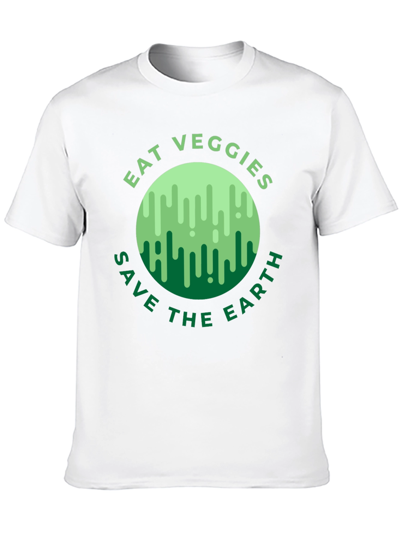 Eat Veggies Save Earth T-Shirt - 10