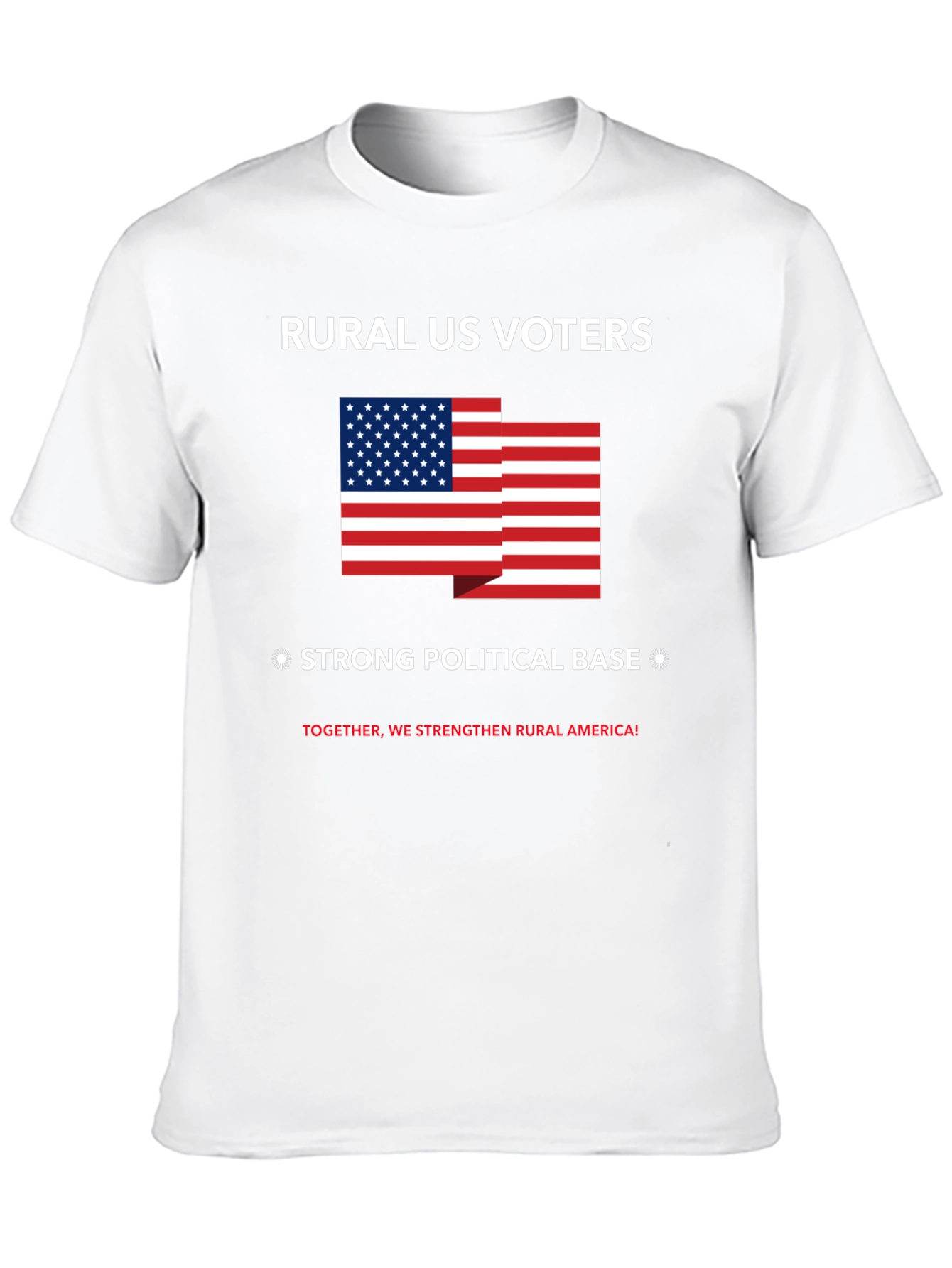 Black Rural US Voters Strong Political Base T-Shirt view 10