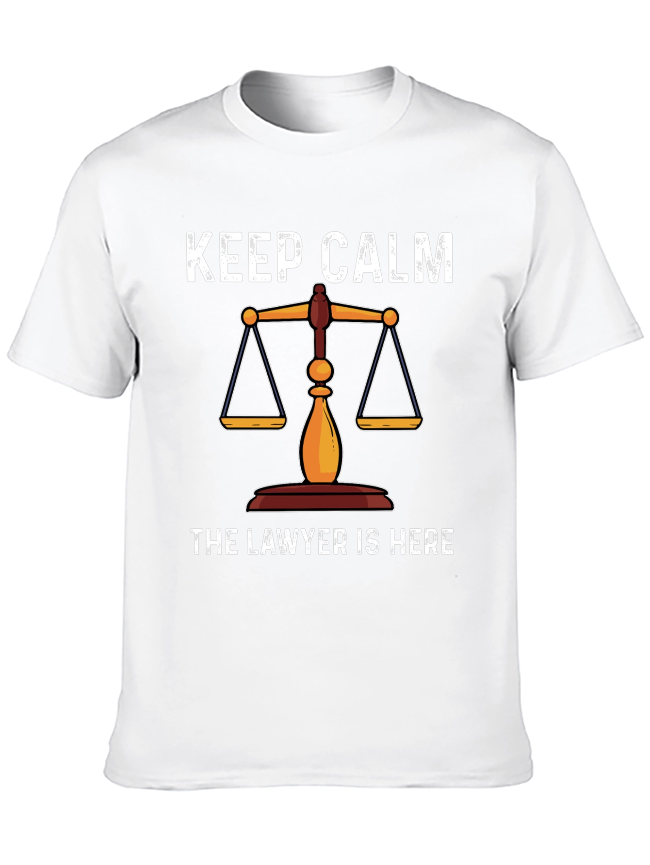 Black Keep Calm Lawyer T-Shirt view 10