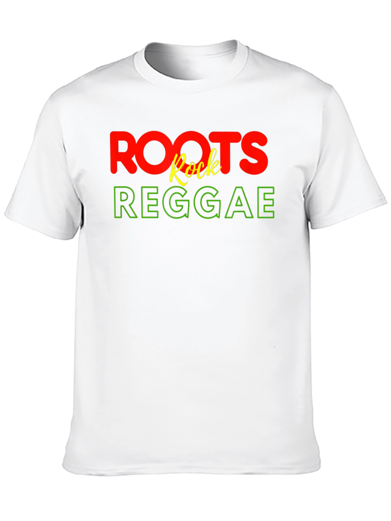Black Roots Rock Reggae Graphic T-Shirt view 10