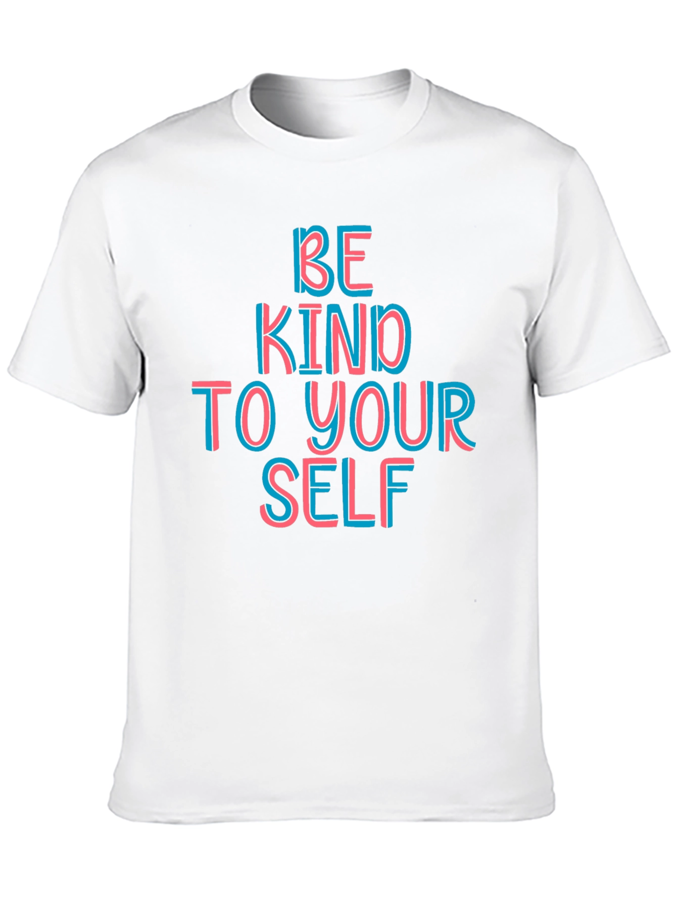 Black Be Kind To Yourself Graphic Tee view 10
