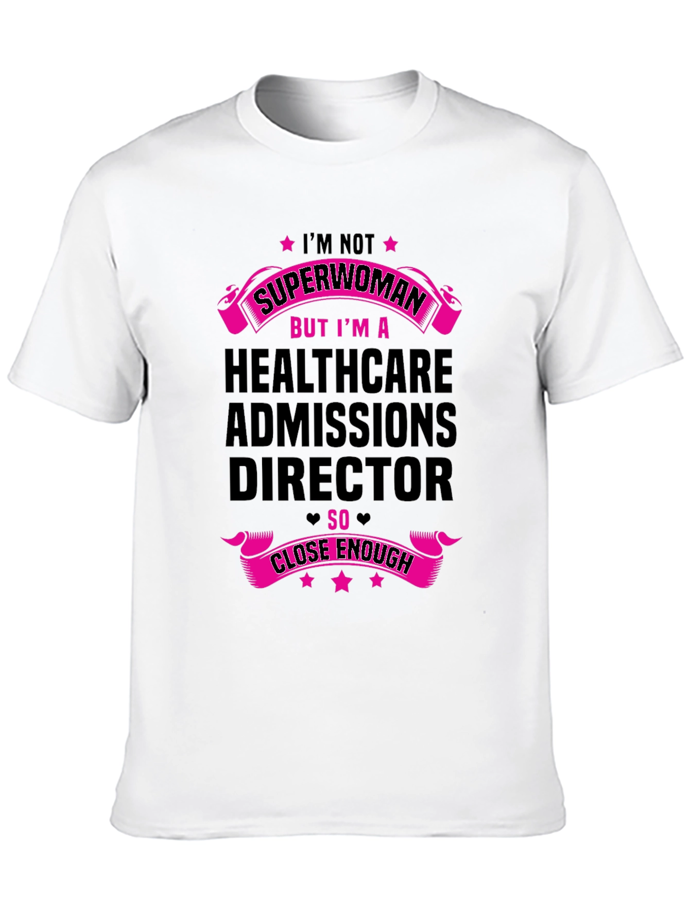 Black Healthcare Admissions Director T-Shirt view 10